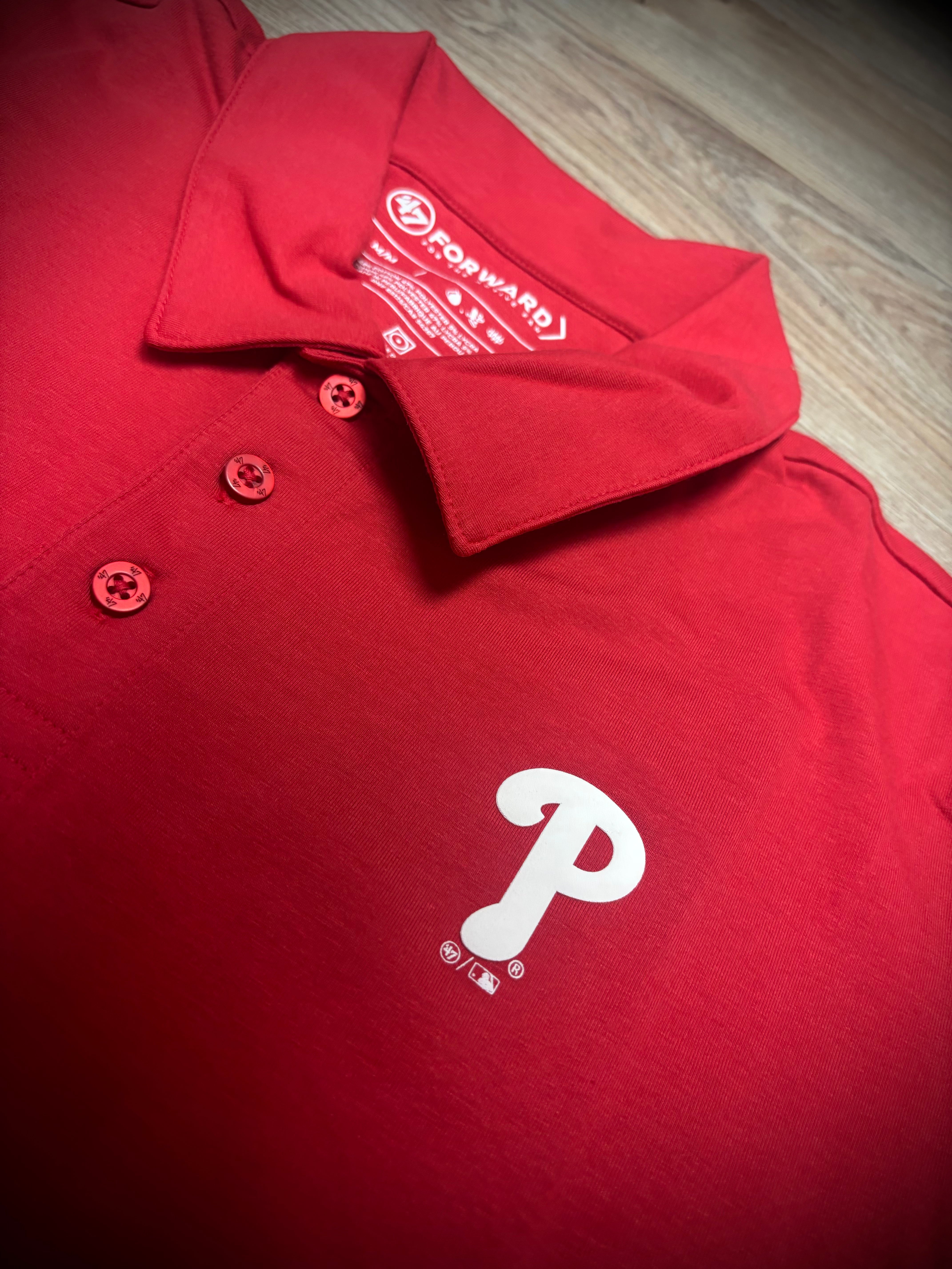 Phillies Imprint Forward Golf Polo Shirt