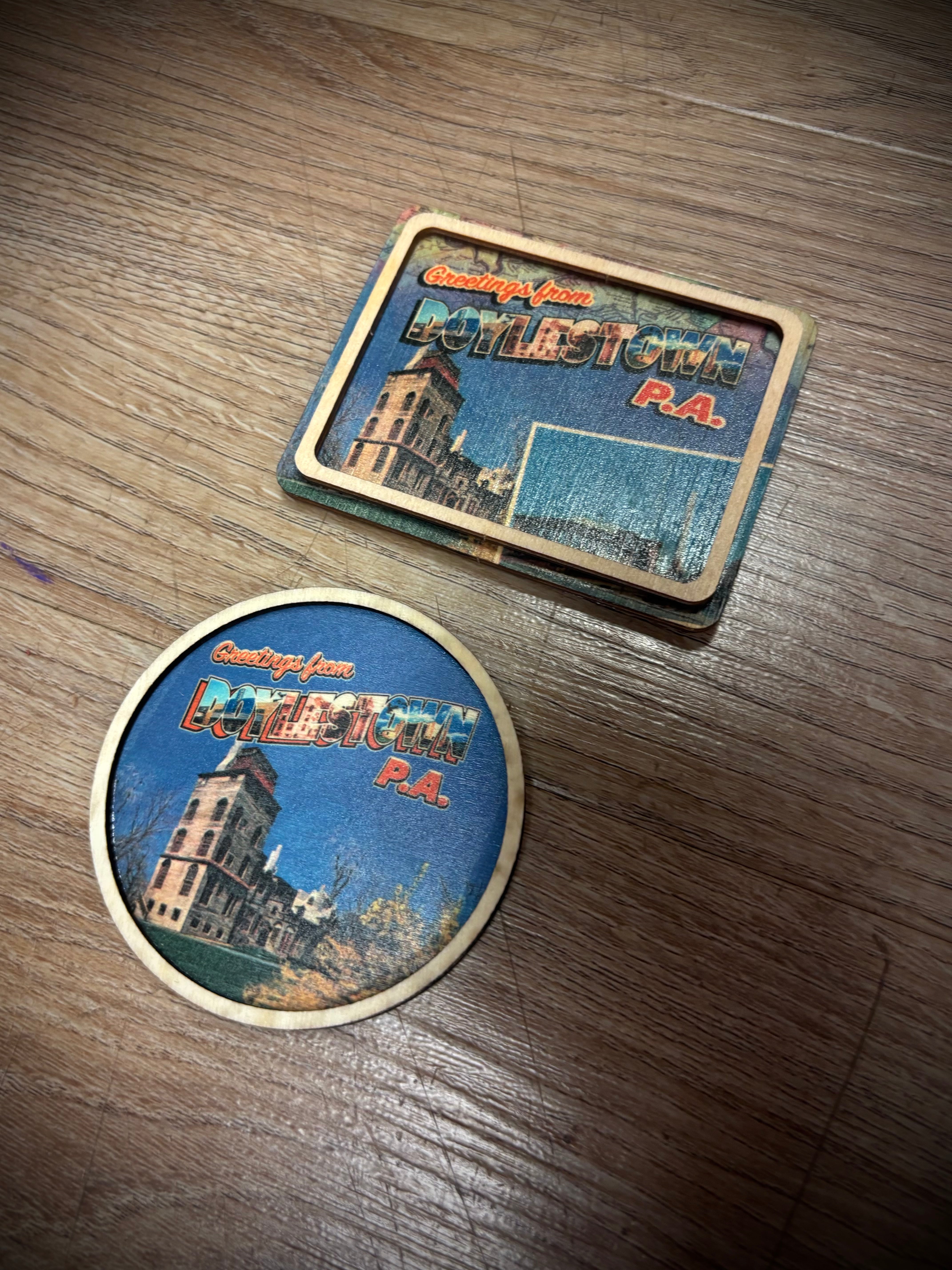 Doylestown Wood Magnet