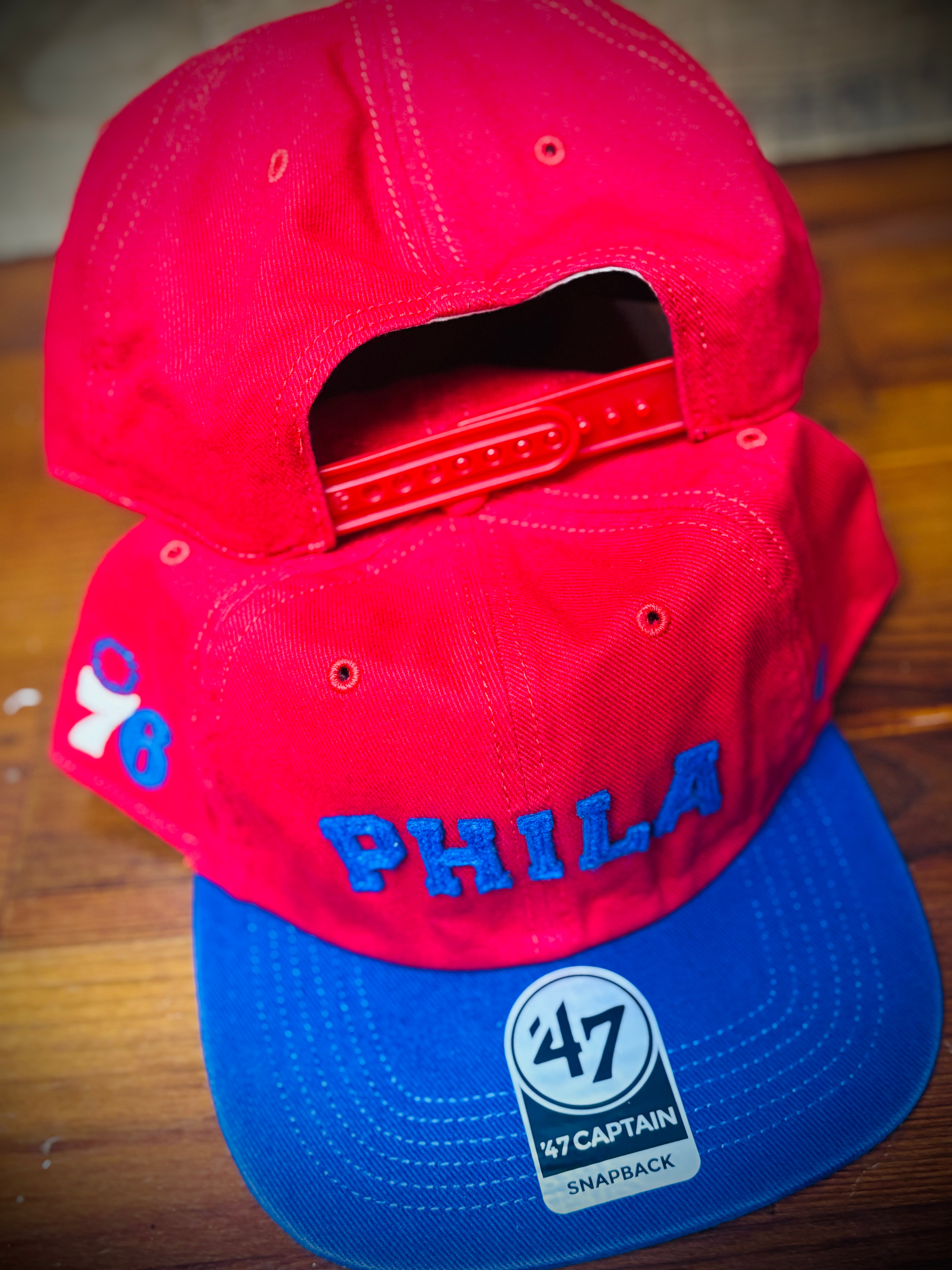 Phila 76ers Red Club Legacy Captain