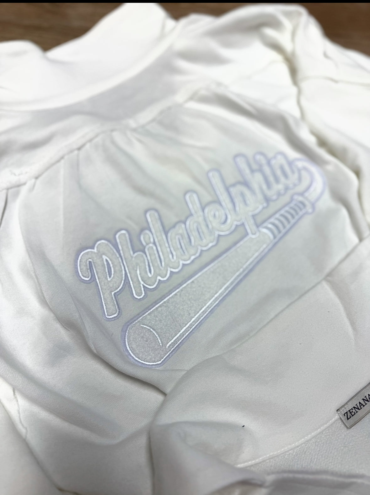 Ladies Philly Johnny Collar V-Neck Top