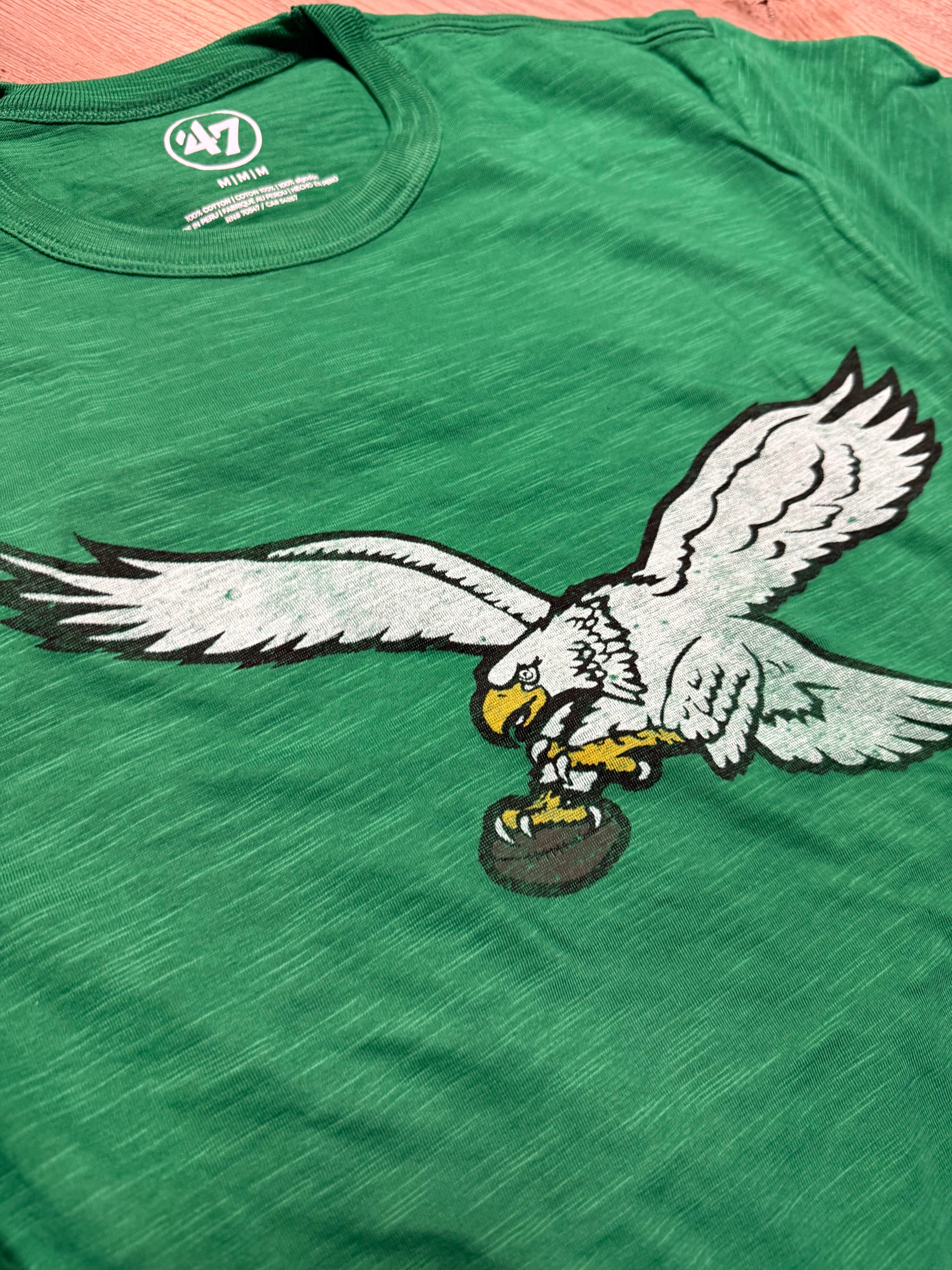Eagles Kelly Green Scrum Tee