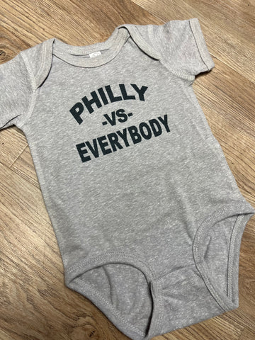 Philly vs Everybody Baby Onesie