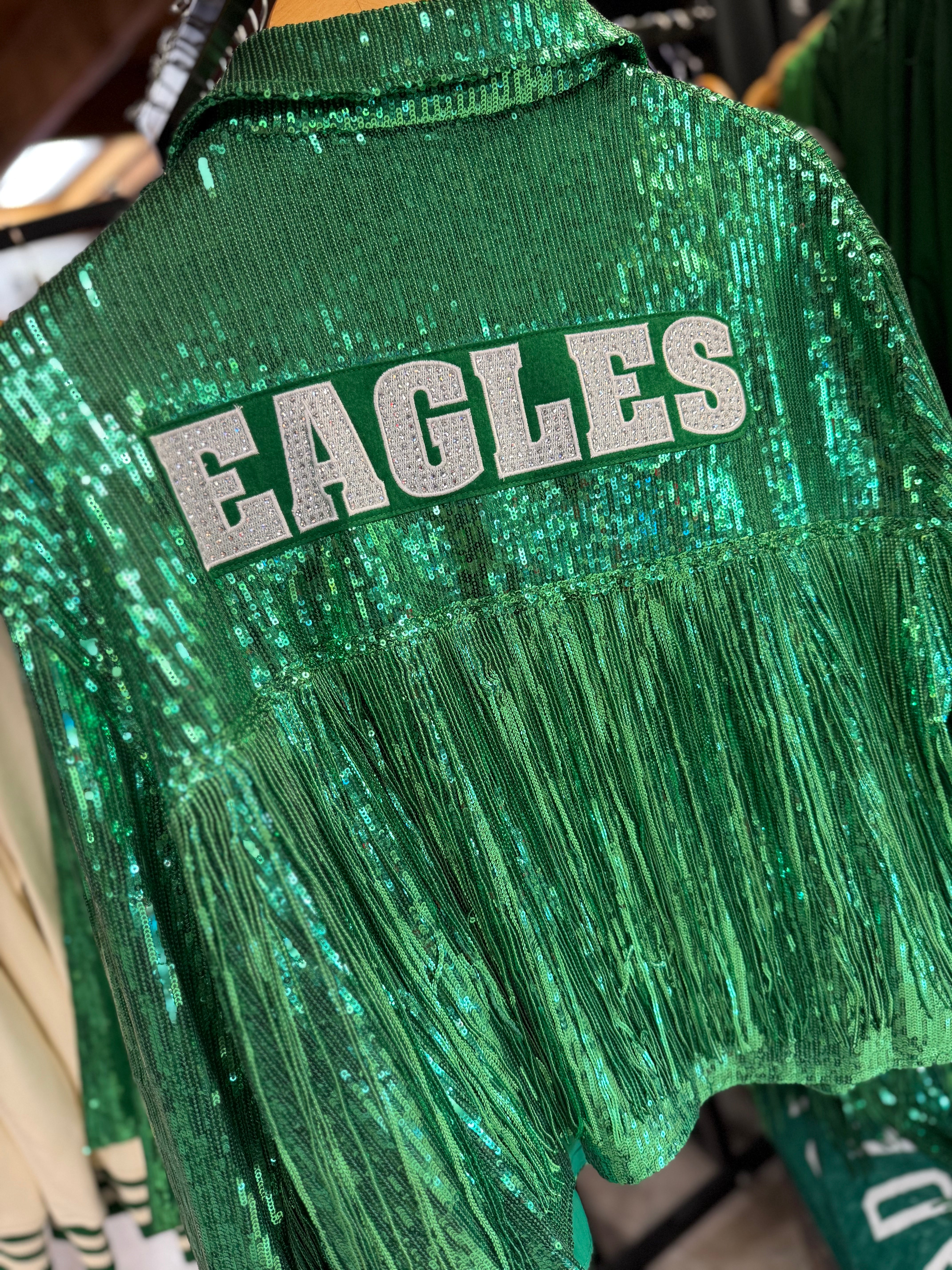 Ladies Eagles Cuce Bling Blazer