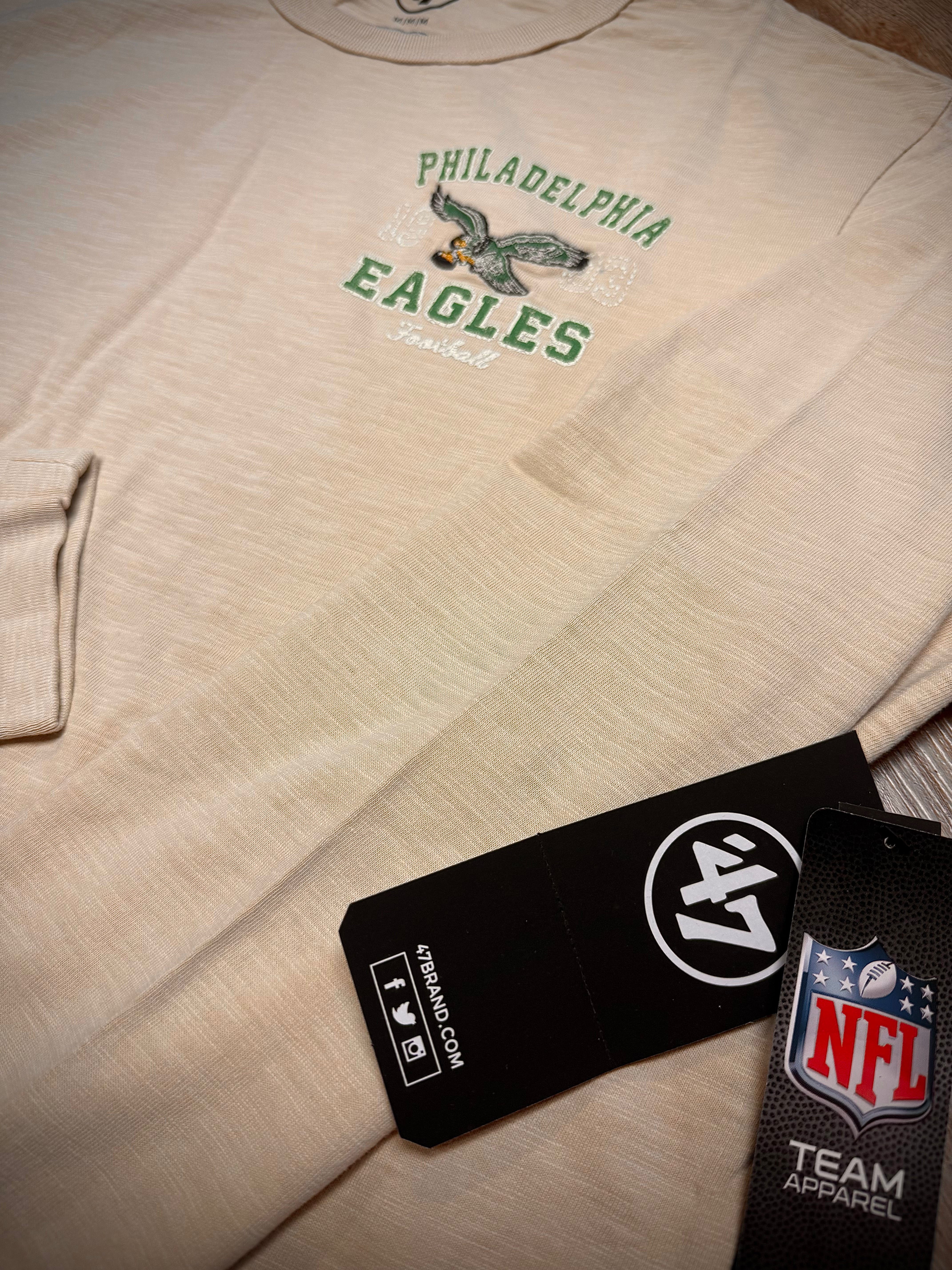 Eagles Throwback Mojave Egremont Heavy Slub Long Sleeve Tee