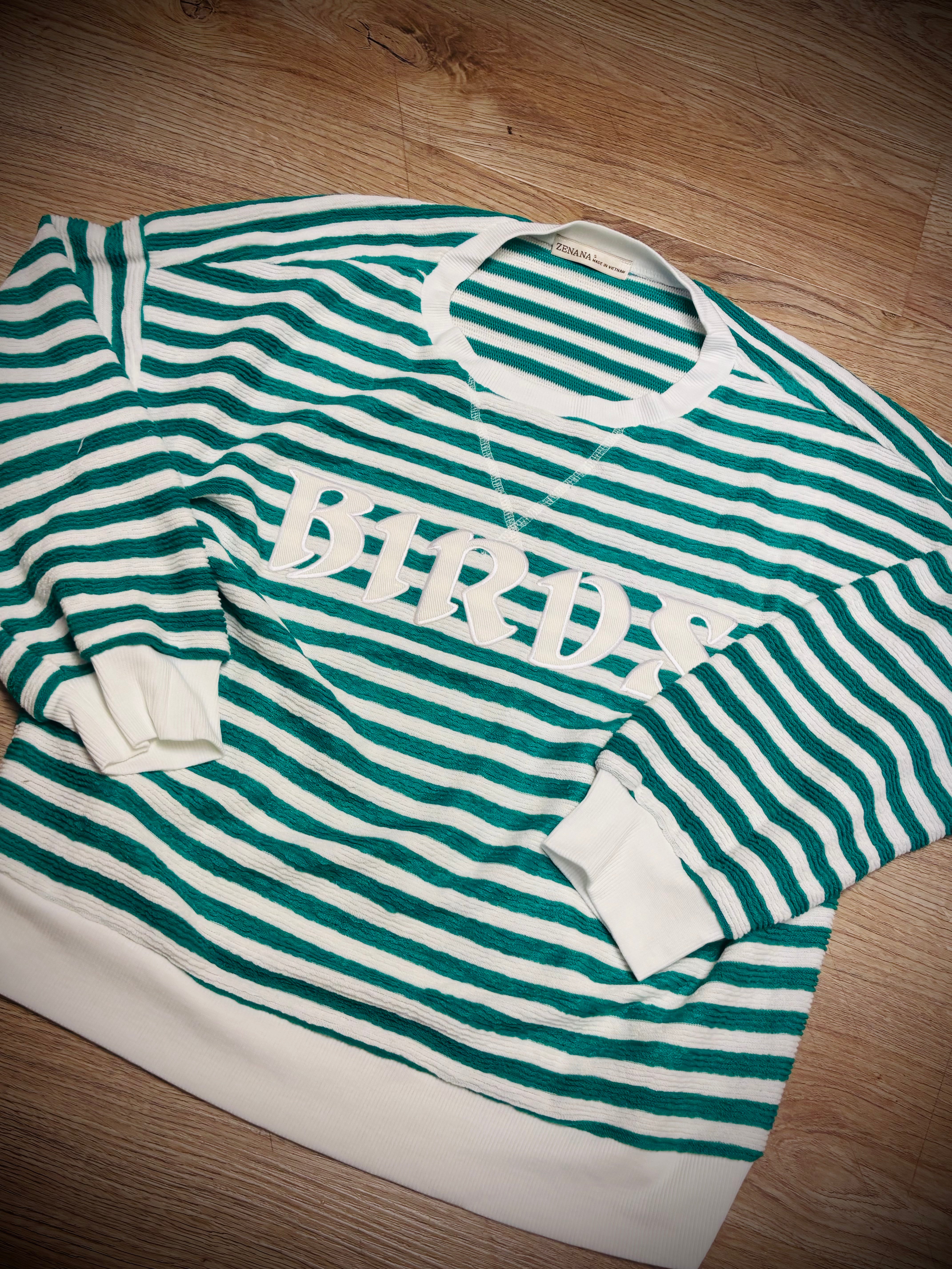 Ladies Birds Striped Lightweight Chew