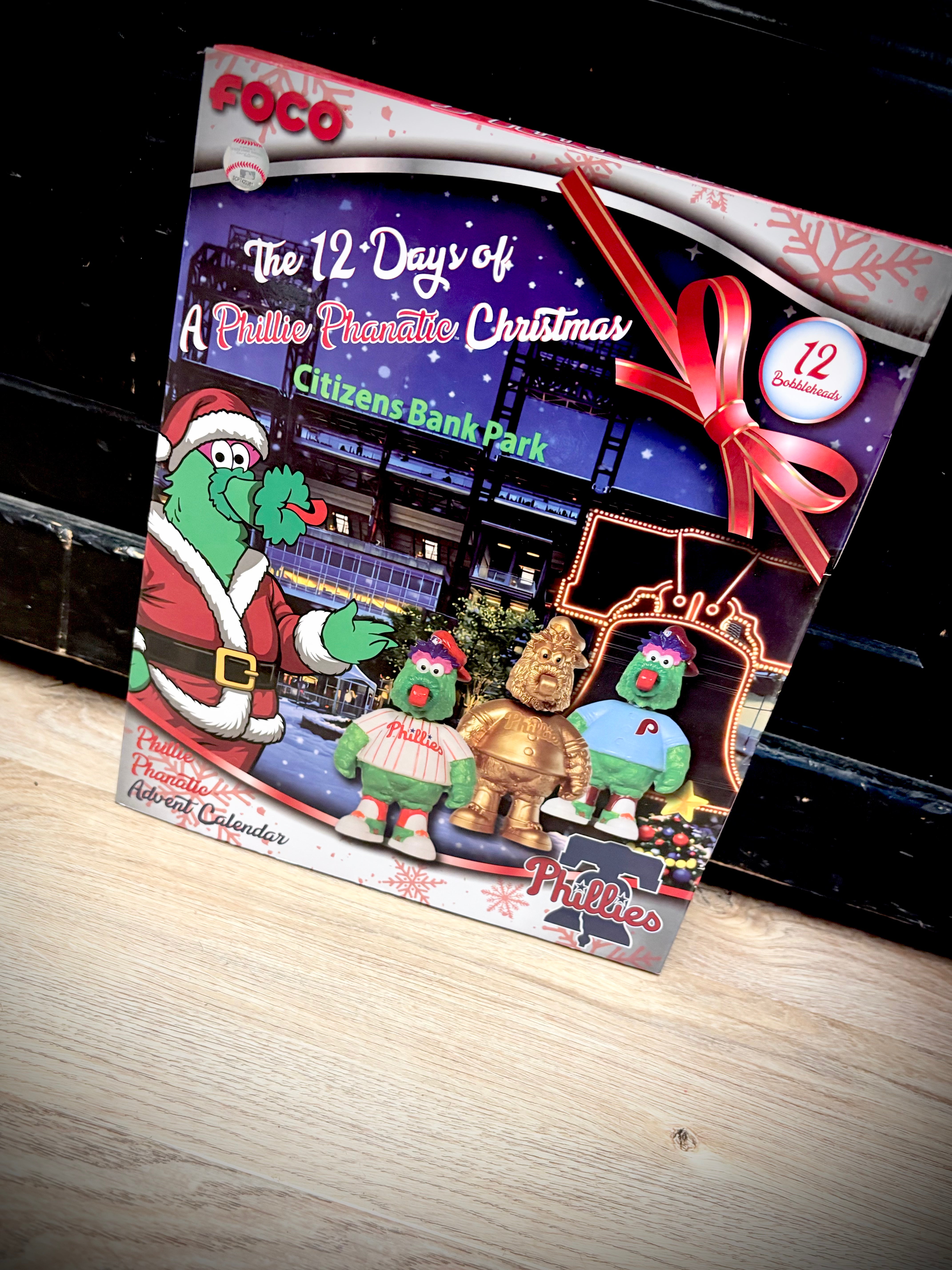 Philly Phanatic Bobble Head Advent calendar Limited Edition