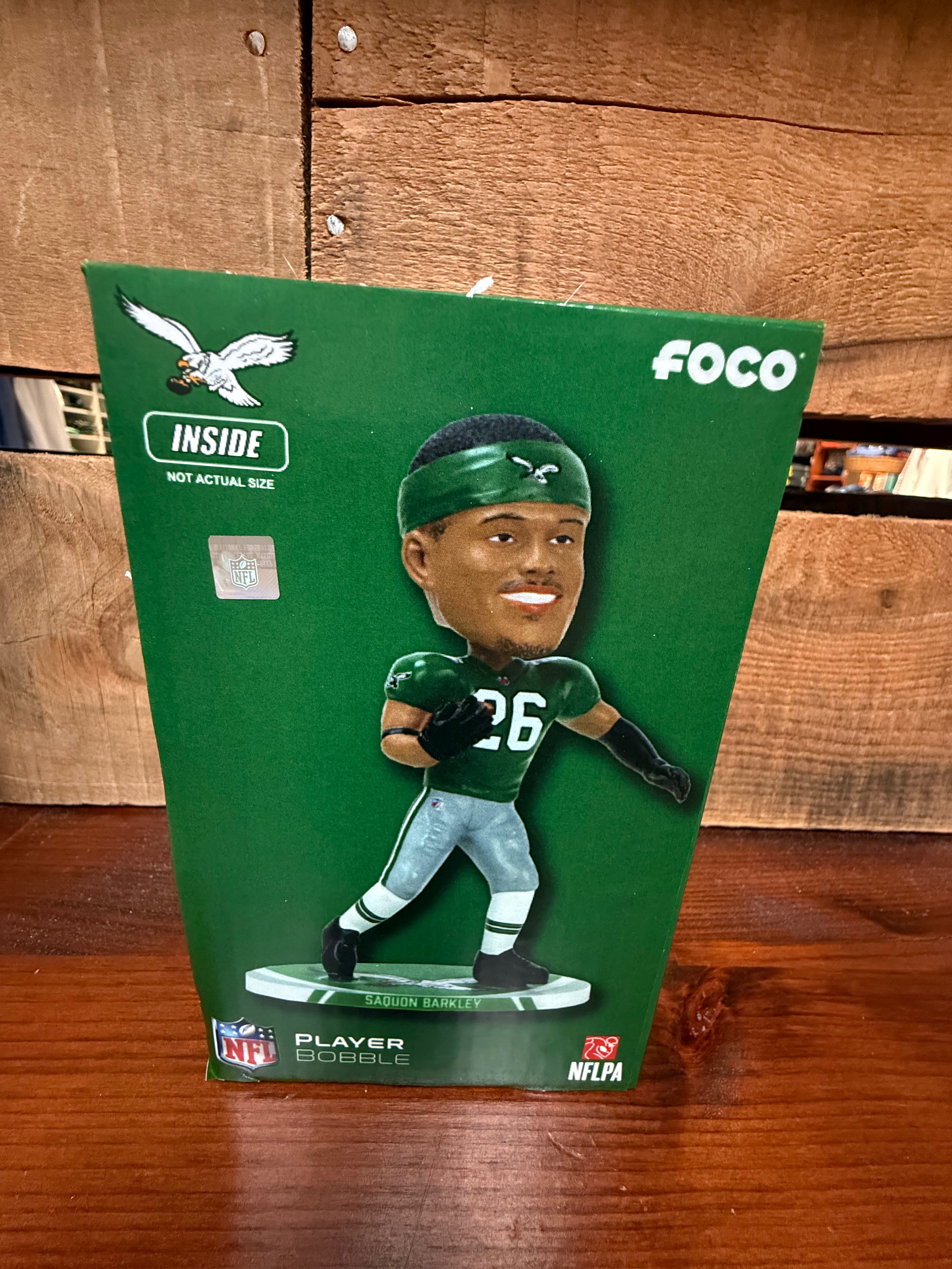 Saquon Barkley Throwback Mini Bobble Head