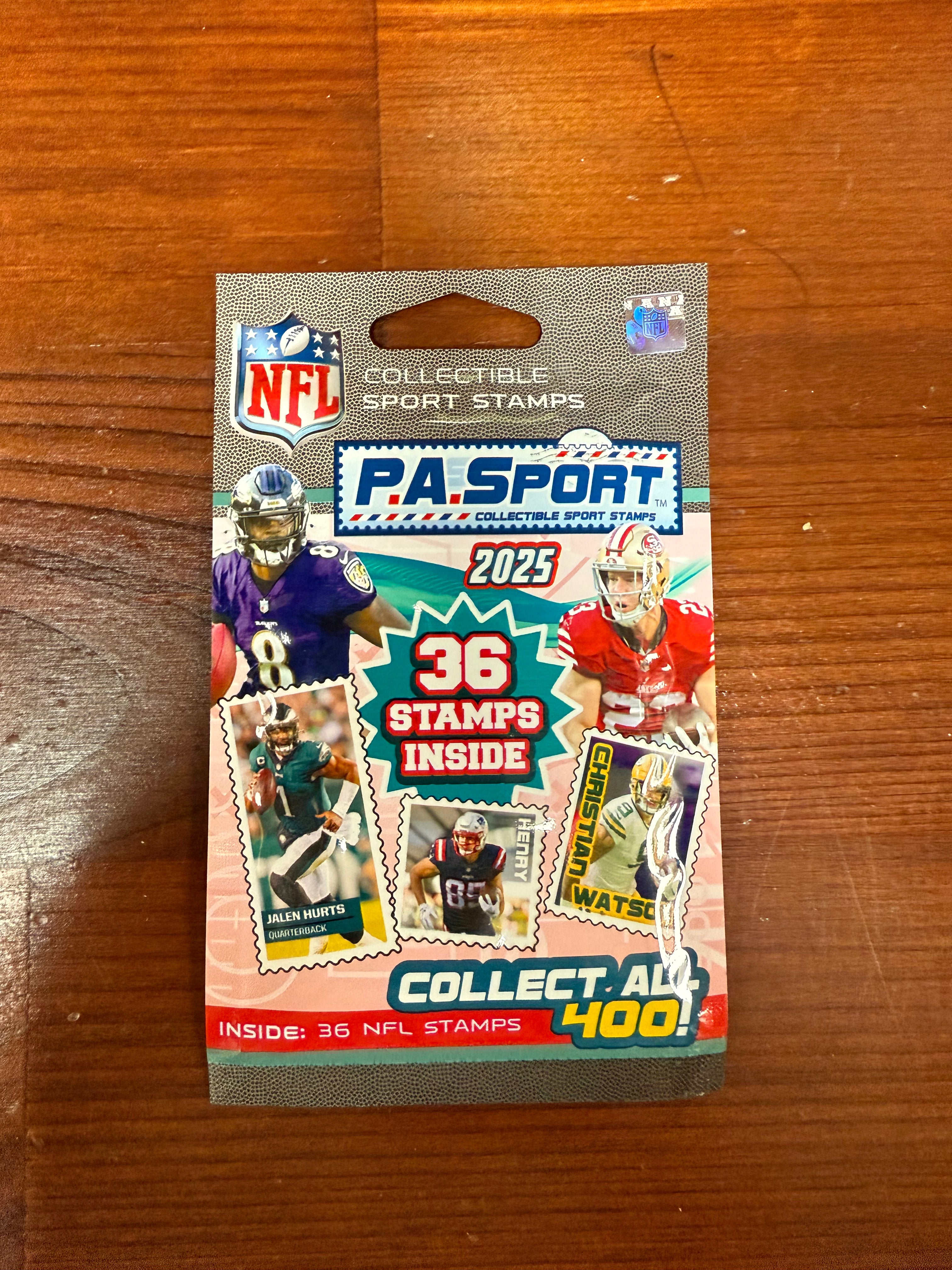 P.A.Sport Stamp Collection Book Starter Pack Series 3