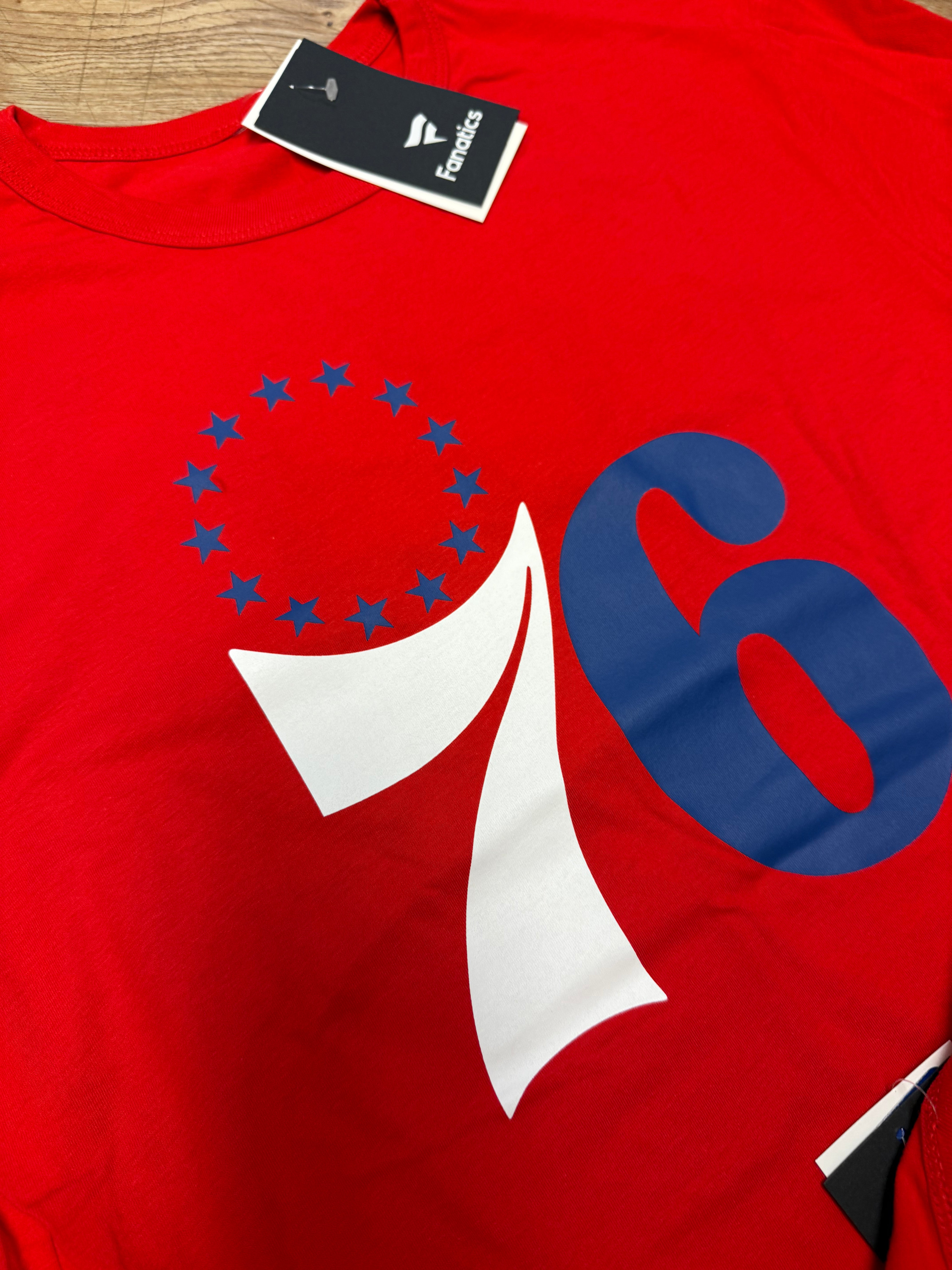 LeBron James Sixers Old English Tee