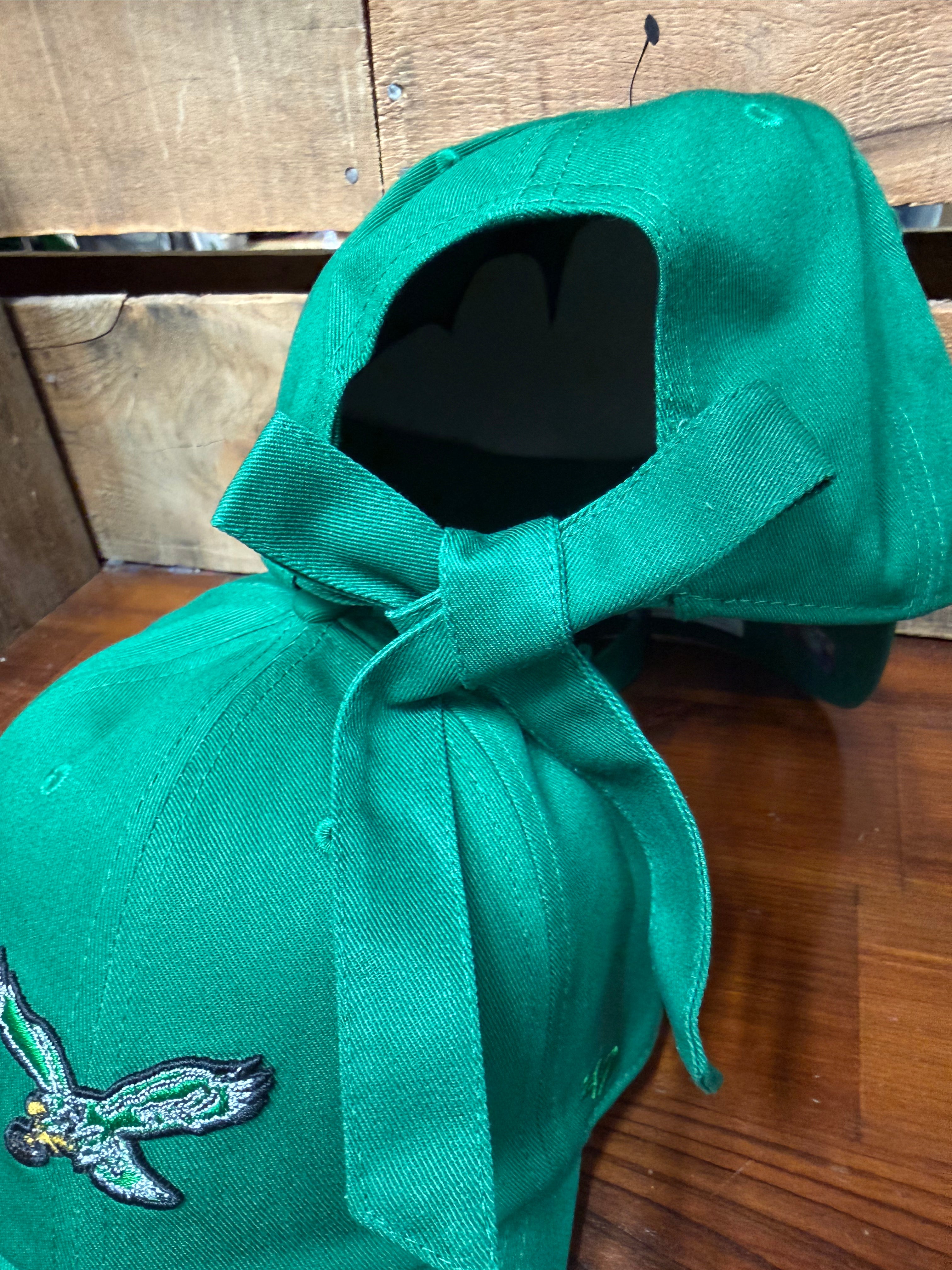 Ladies Eagles Kelly Bow Back Hat