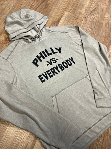 Philly vs Everybody Grey Hoodie