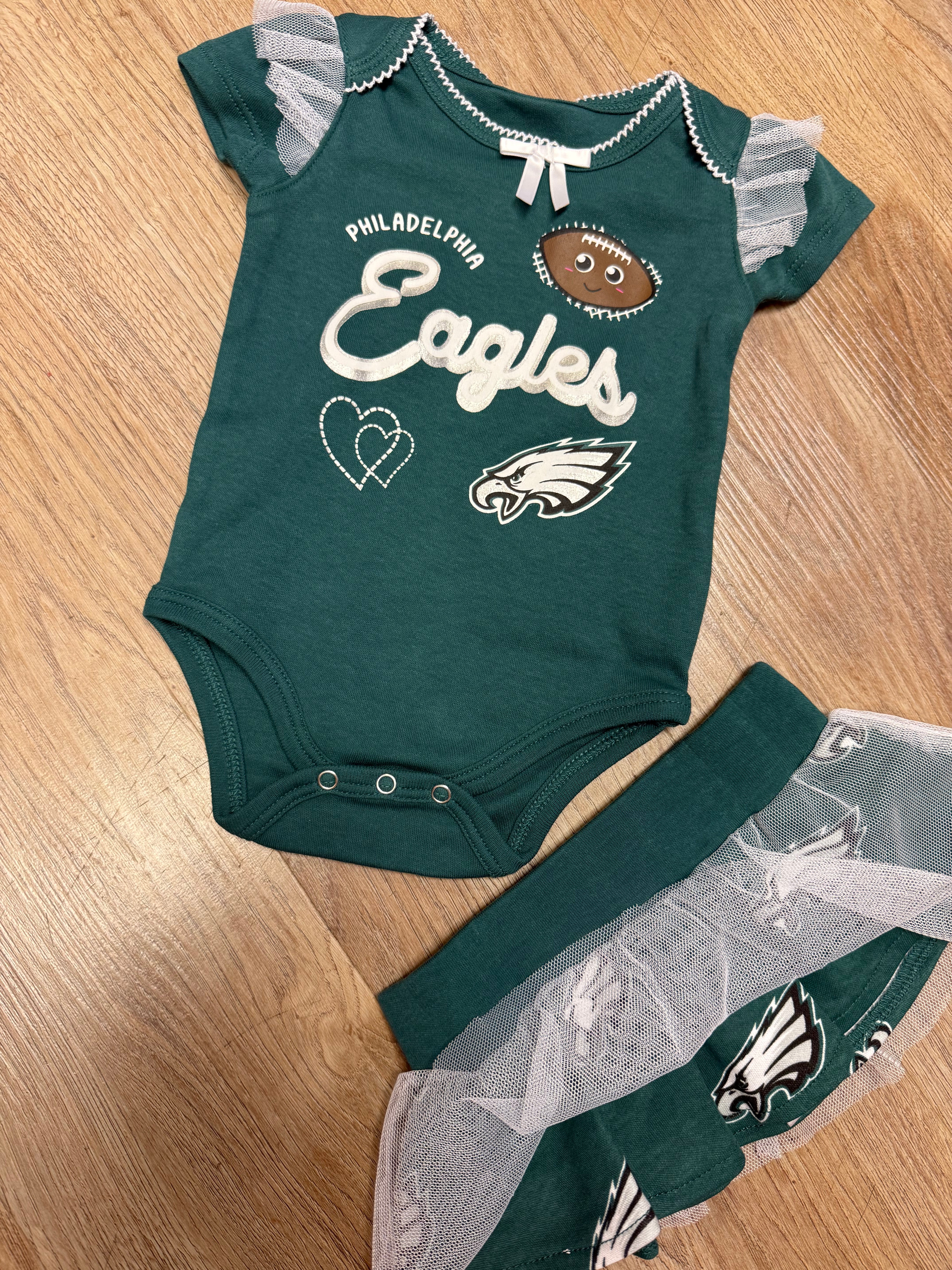 Baby Girls Eagles Cutie 2 Piece Set
