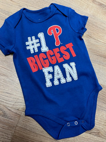 Phillies baby Biggest Fan Onesie
