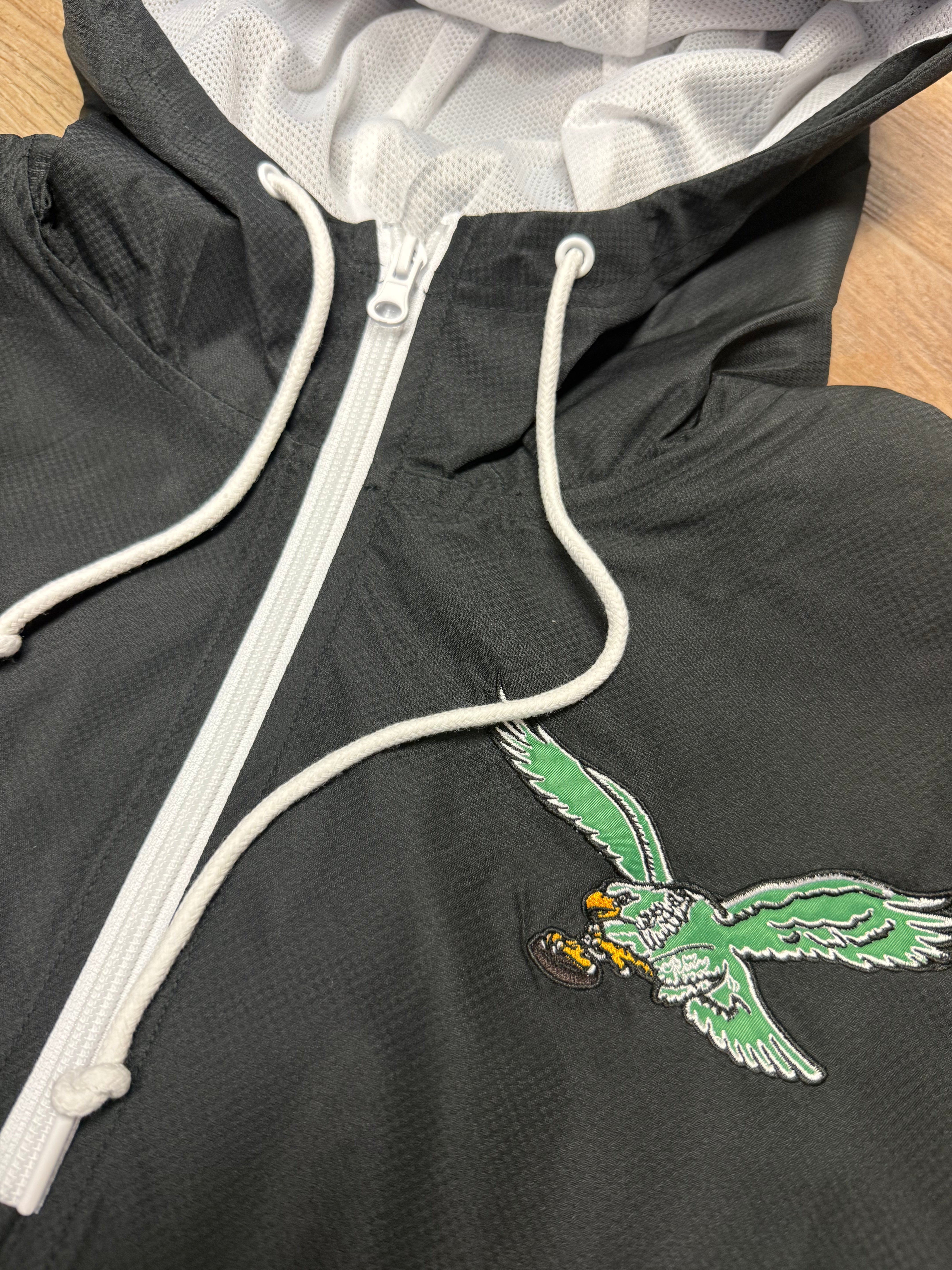 Eagles Throwback Tie Breaker Anorak Windbreaker