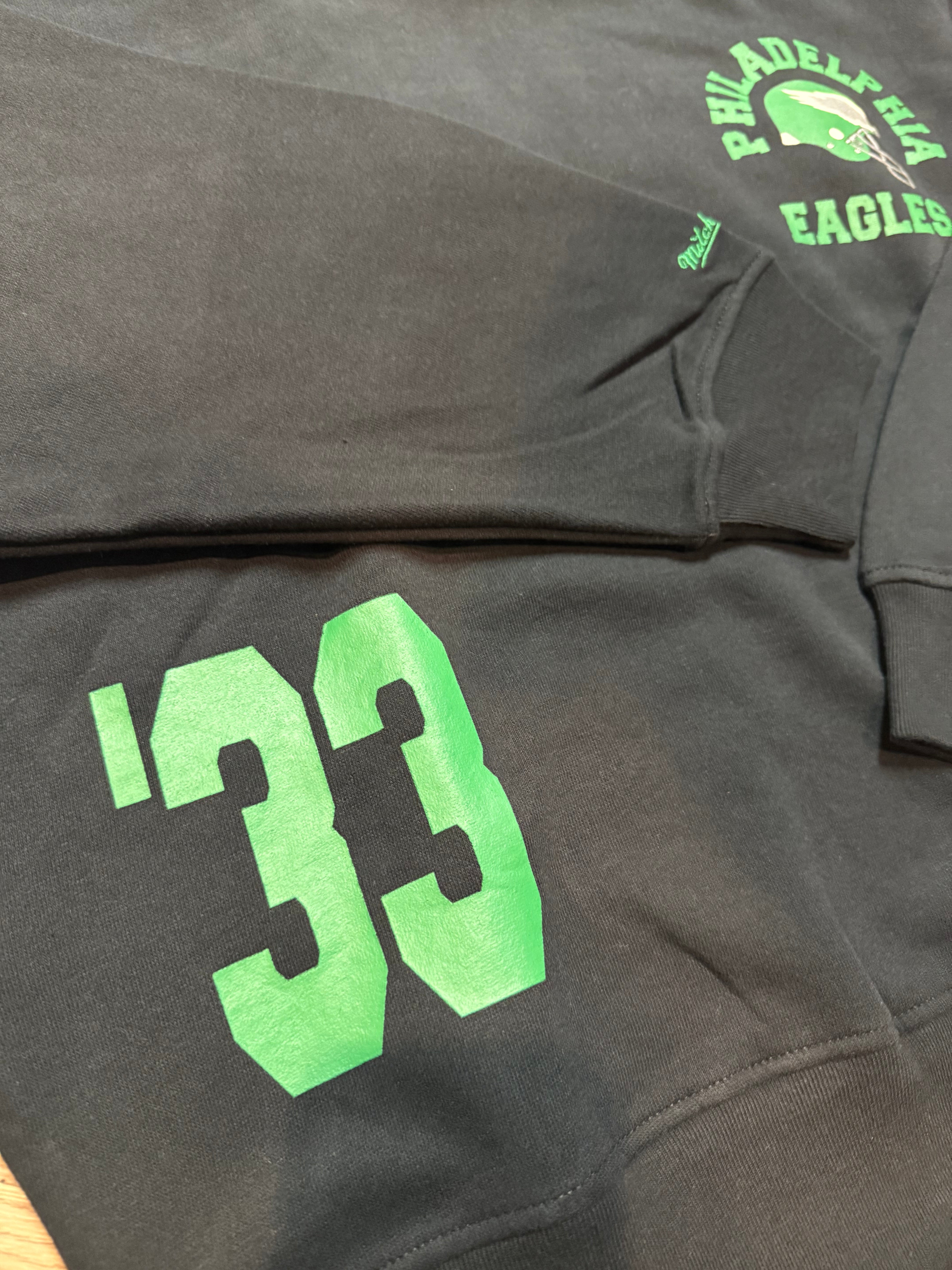 Ladies Philadelphia Eagles Throwback LT Crew Sweatshirt
