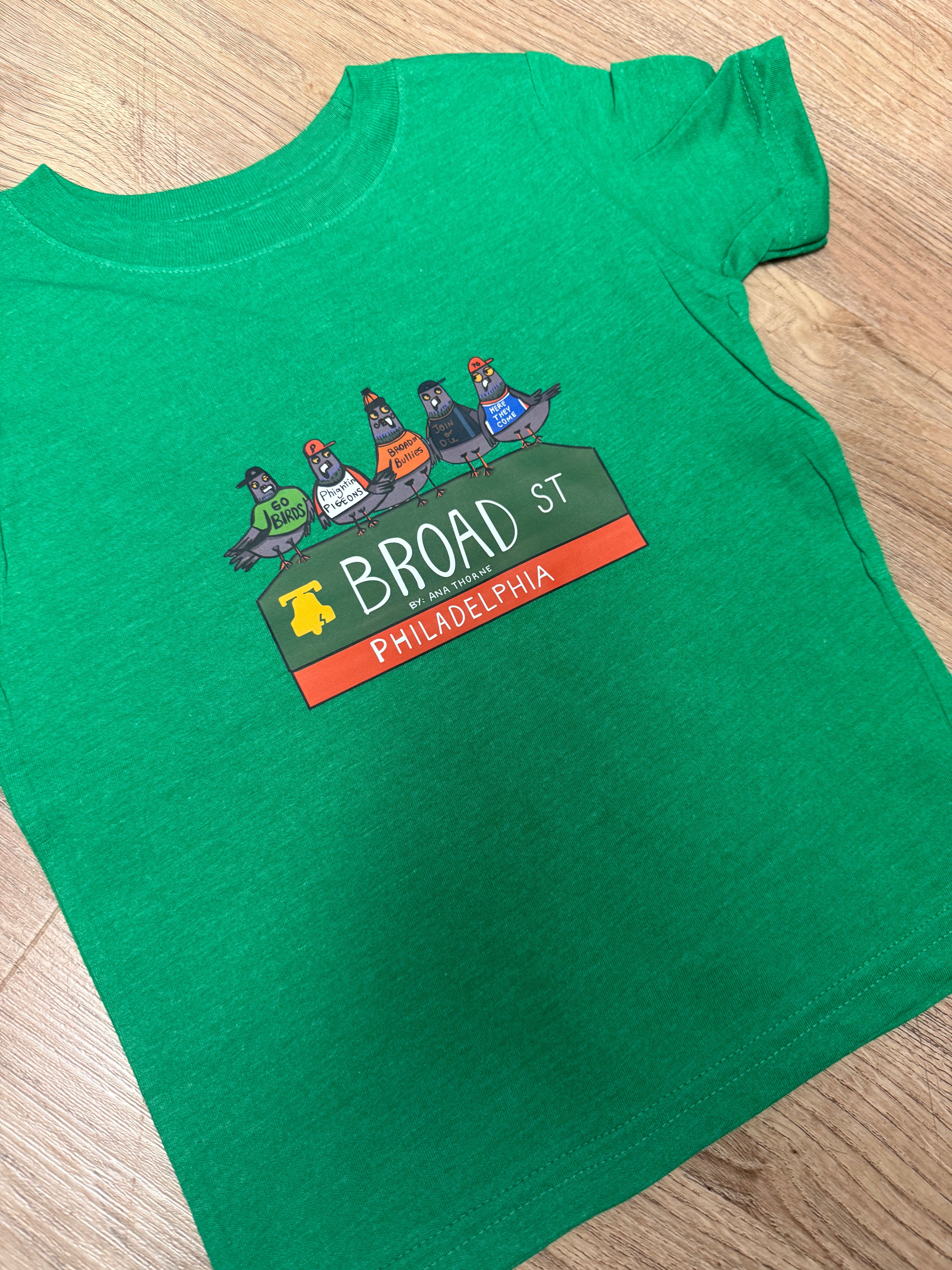 Toddler Philadelphia Broad Street Birds Tee
