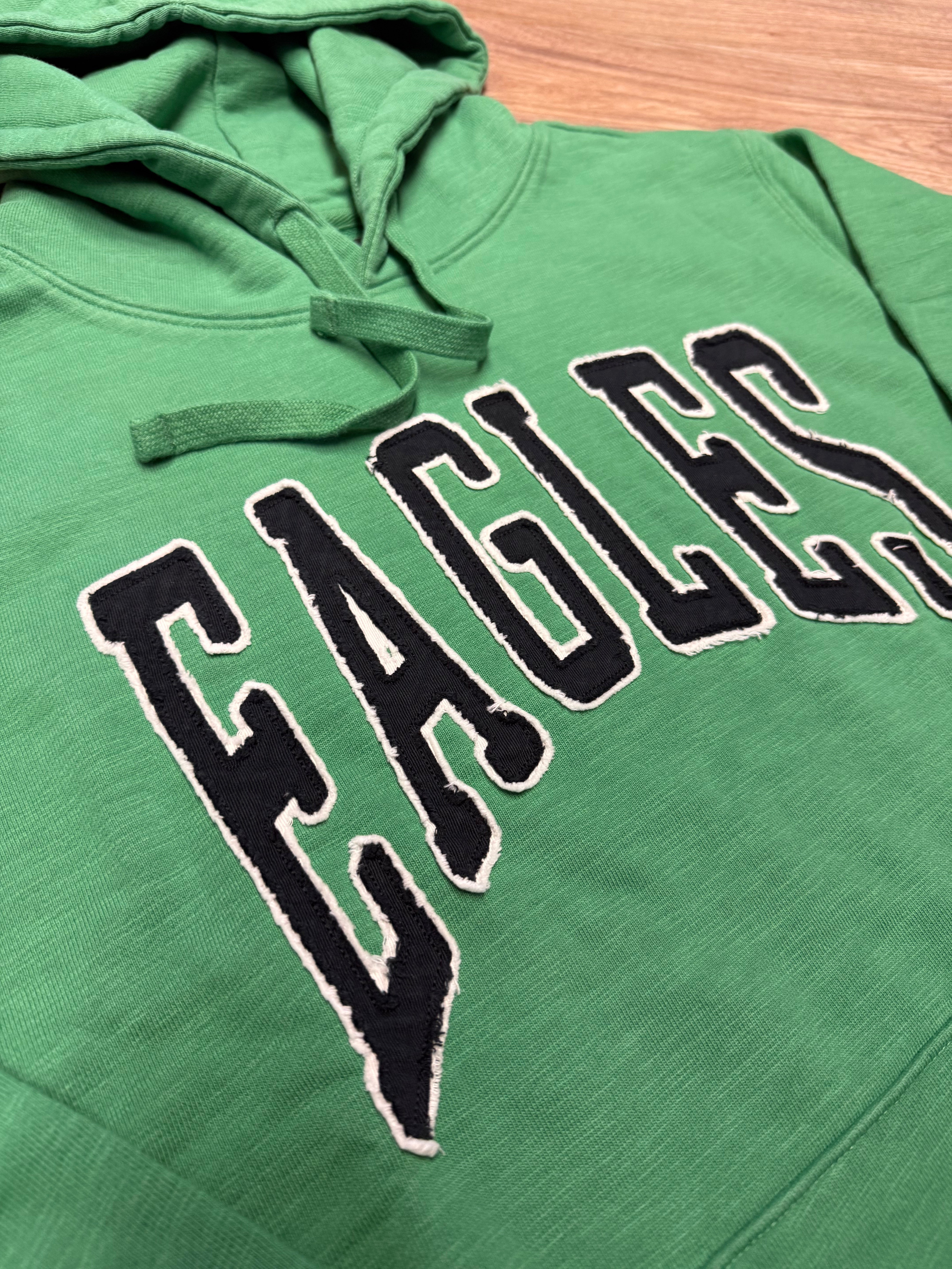Eagles Washed Kelly Groton French Terry Hoodie