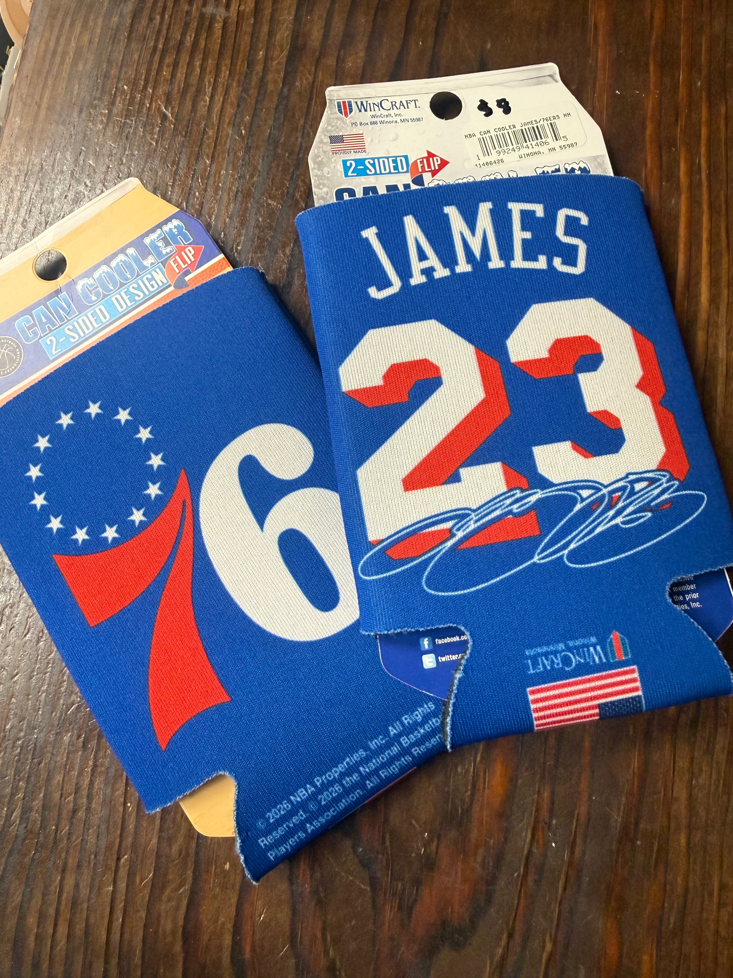 LeBron James Sixers Can Koozi