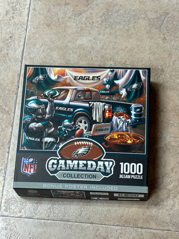 Game day Eagles 1000 piece puzzle