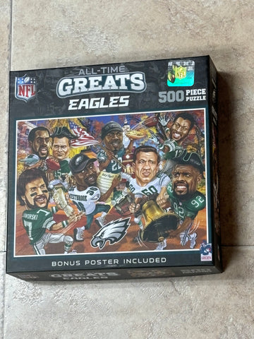 All Time Greats Eagles Players 500 piece puzzle