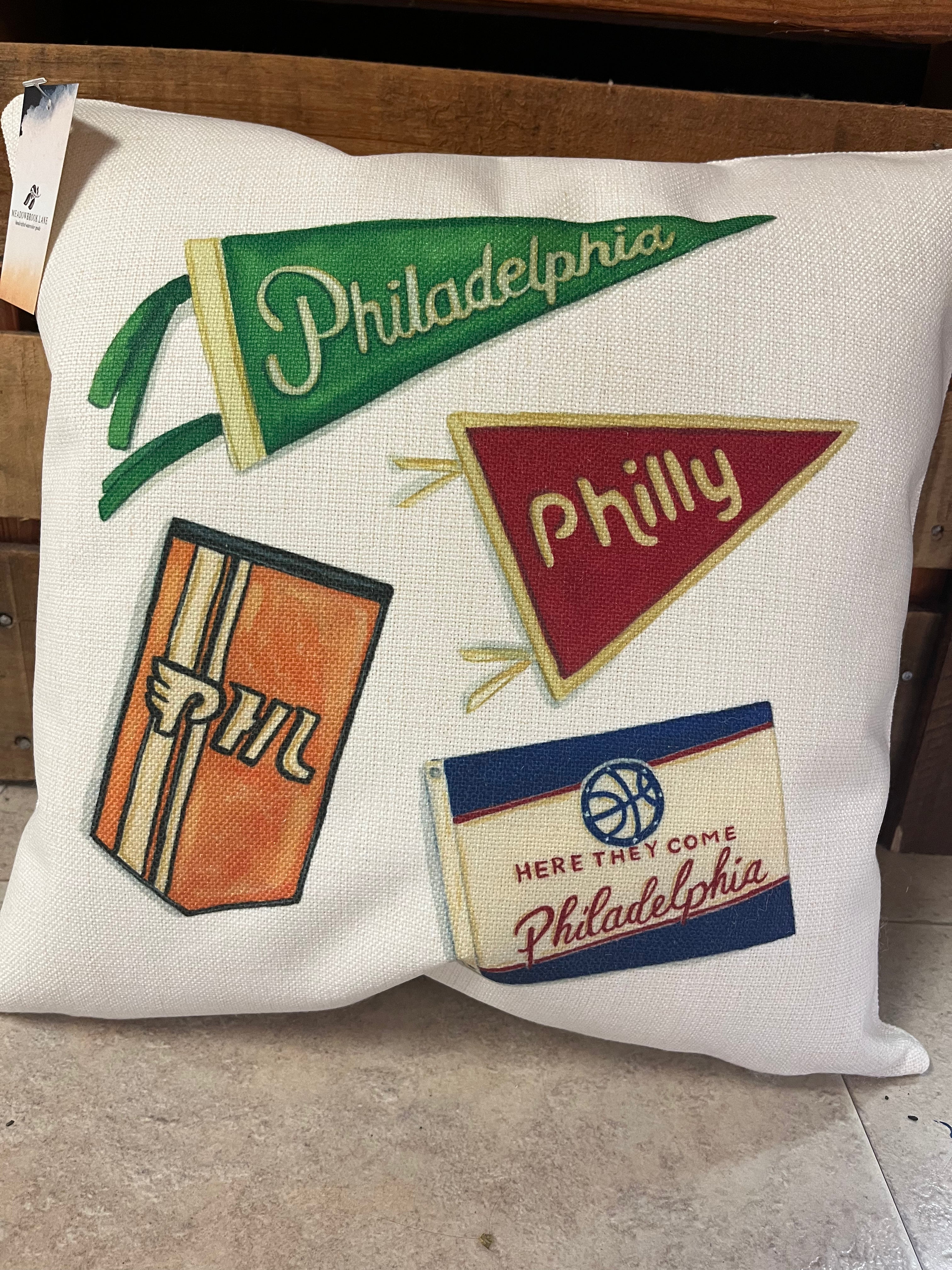 Philadelphia Food Pillows