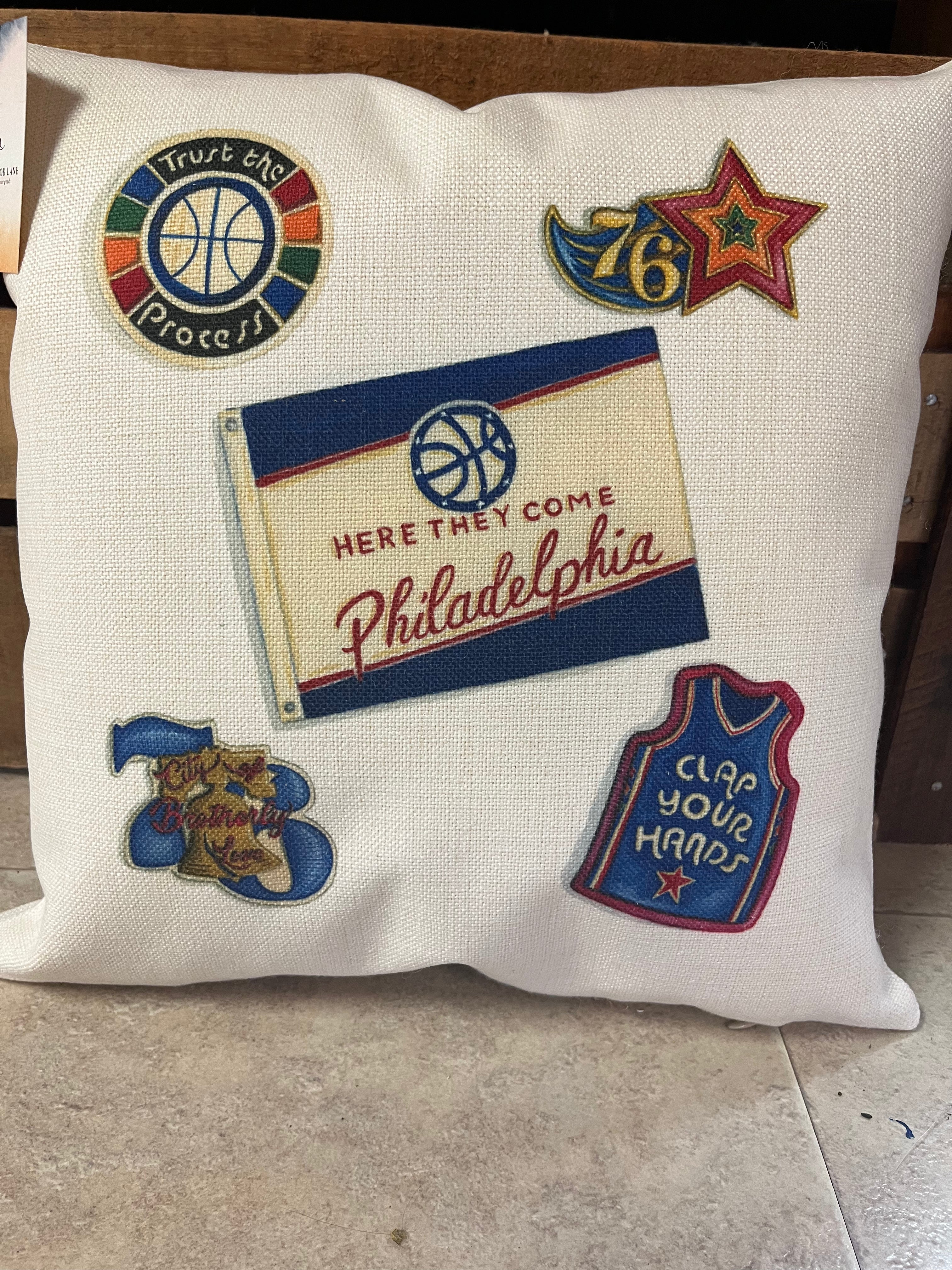 Philadelphia Food Pillows