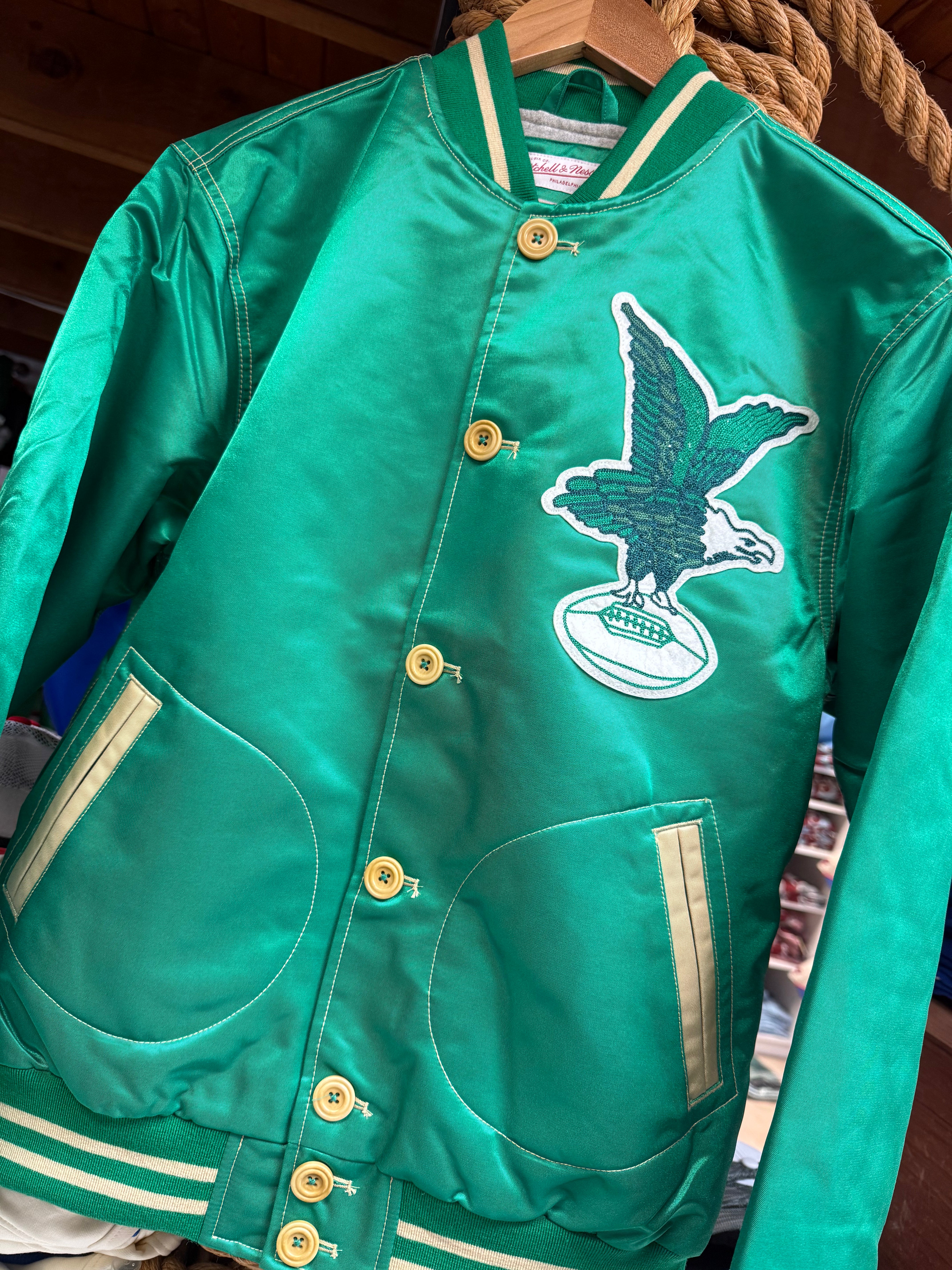 Philadelphia Eagles 1938 Varsity Satin Jacket