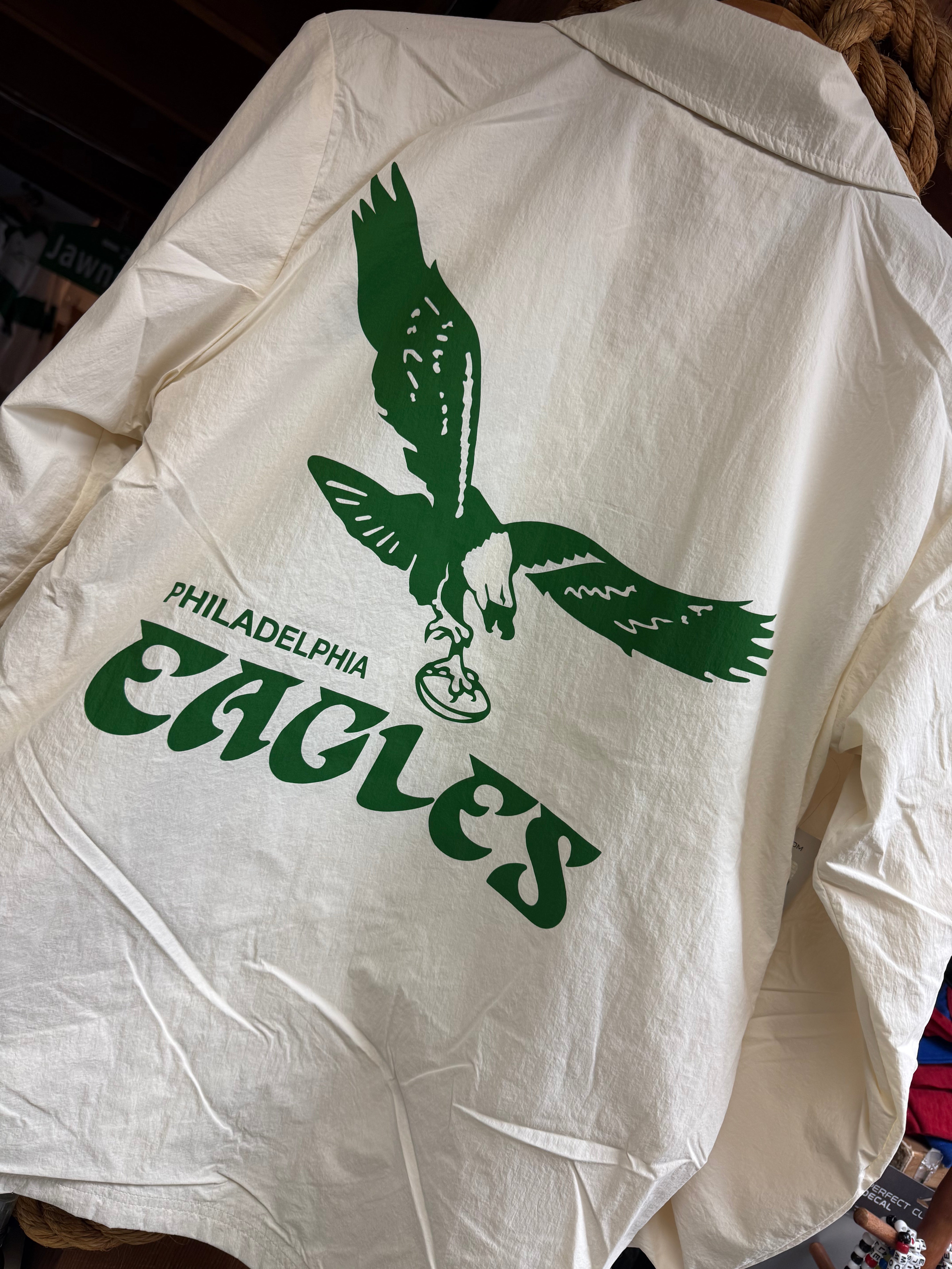 Eagles Retro Roots Coaches Jacket