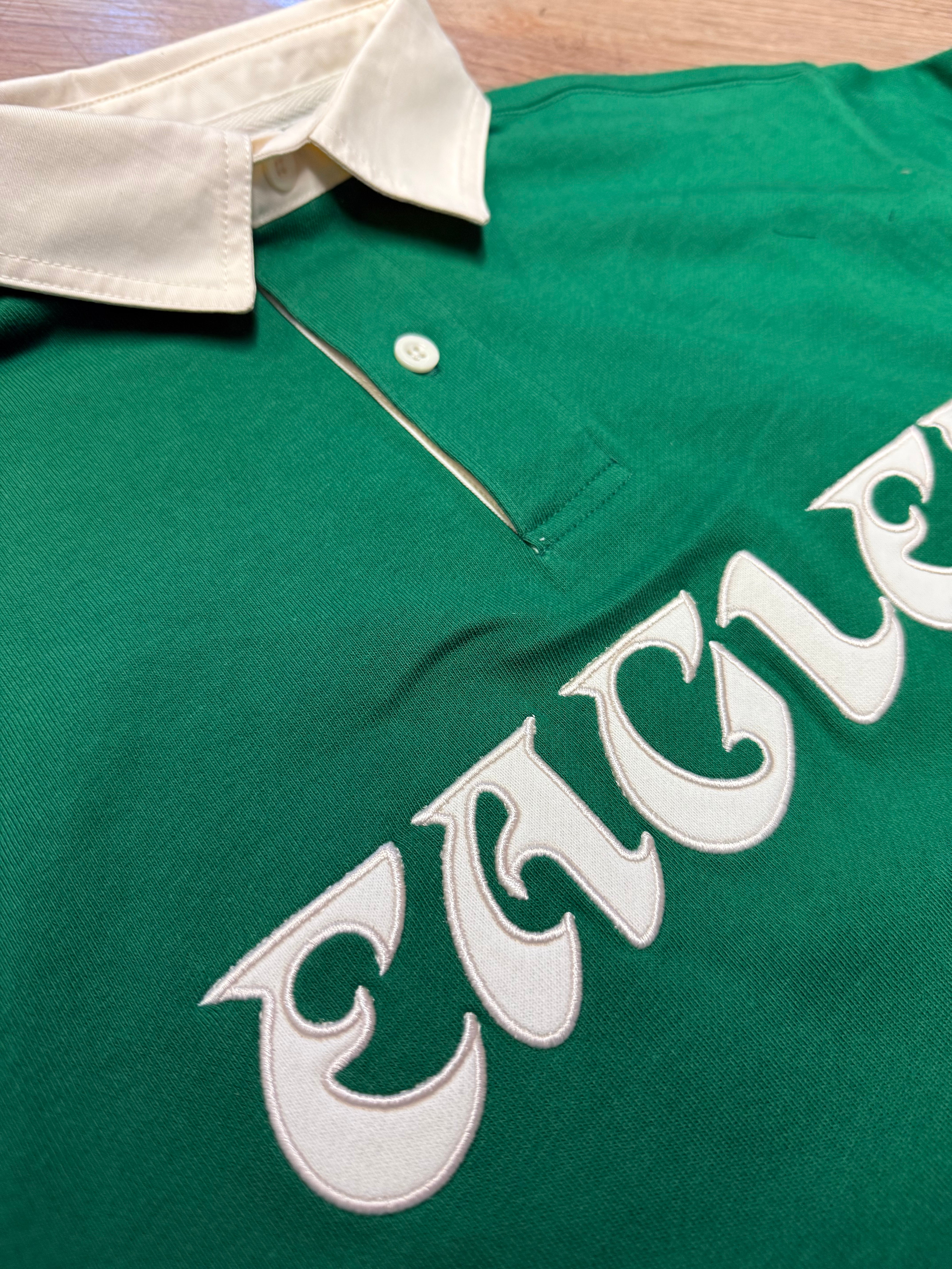 Eagles Retro Roots French Terry Fleece Polo