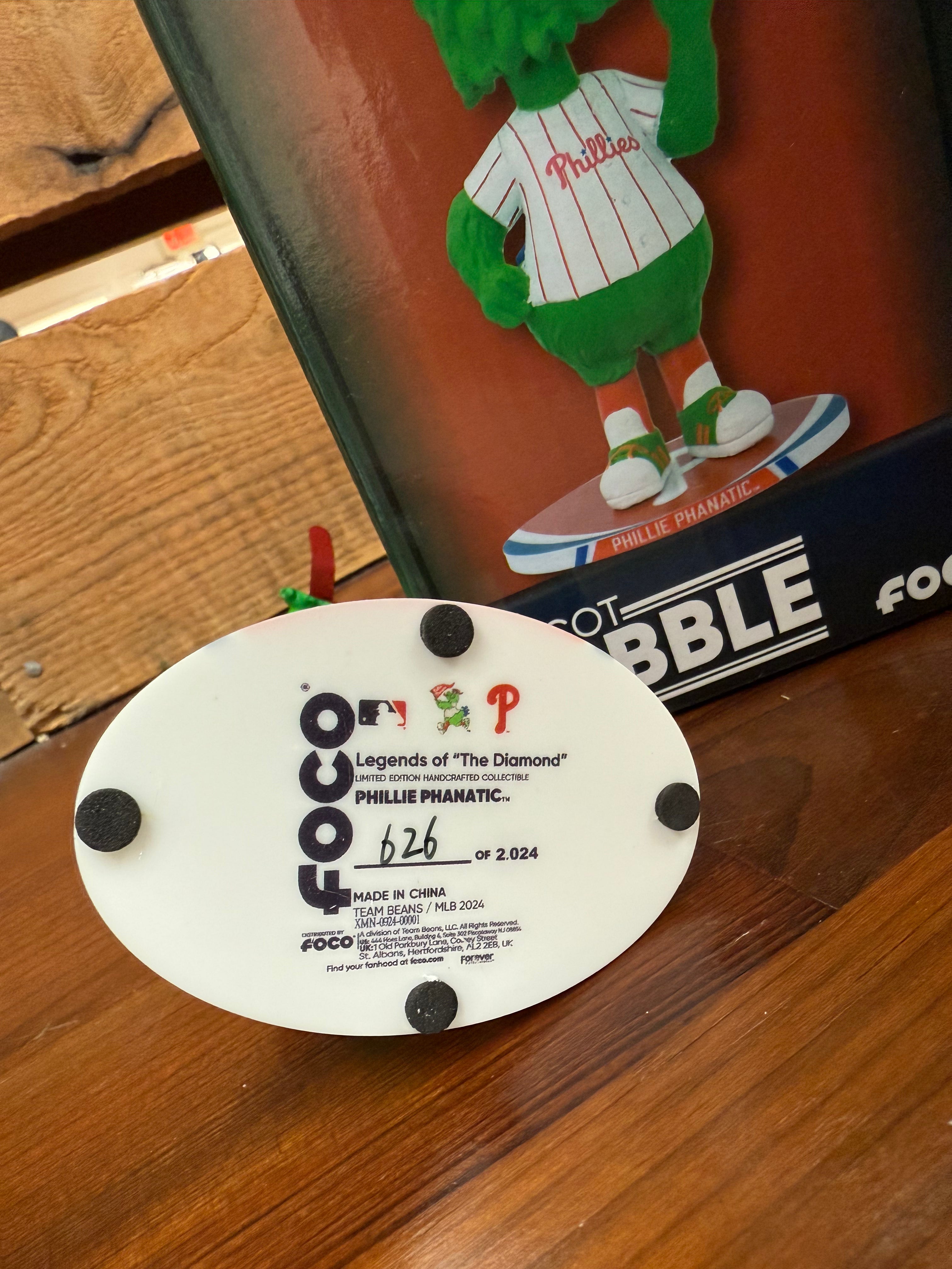 Phillie Phanatic Mini Bobble Head