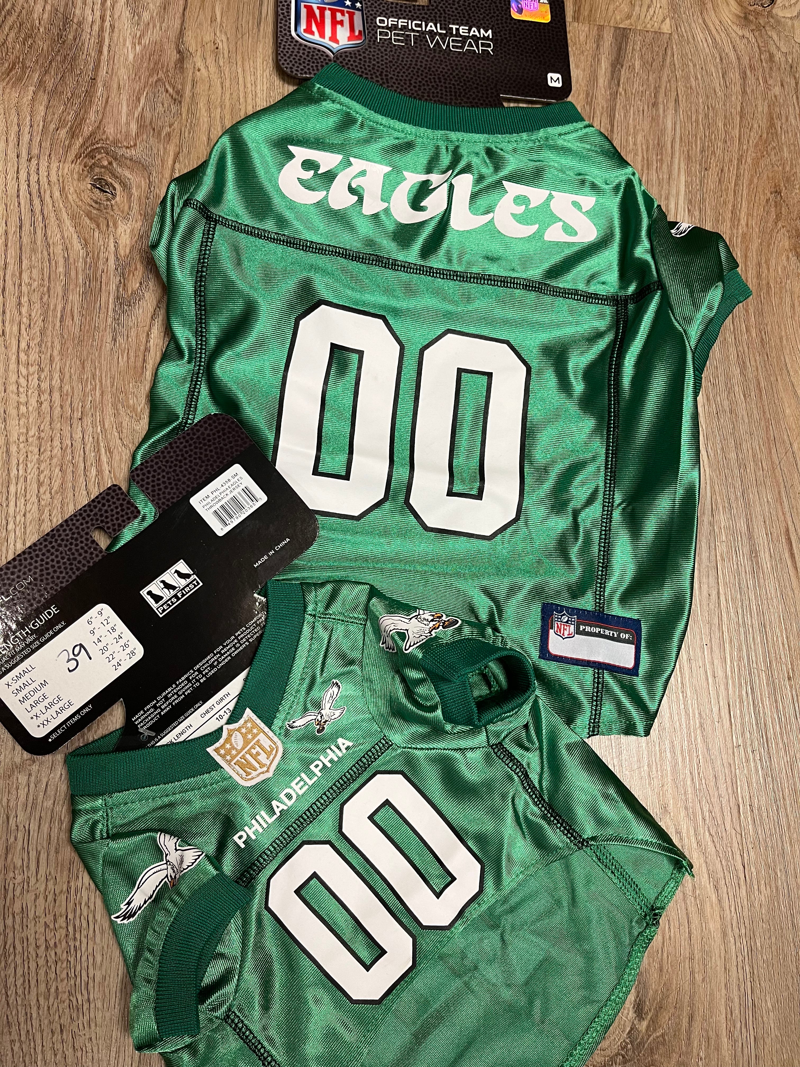 Eagles Kelly Green Dog Jersey