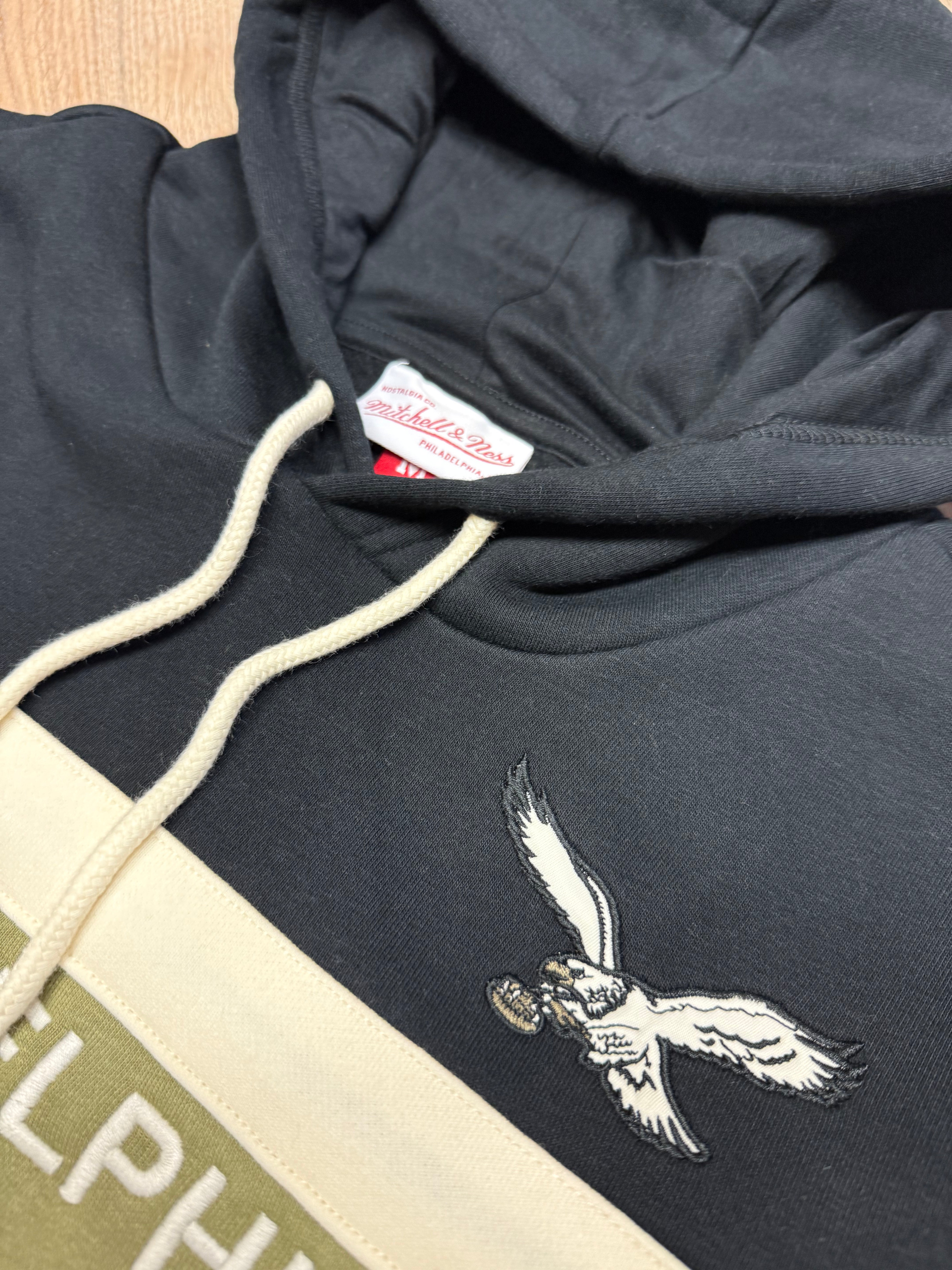 Philadelphia Eagles Throwback Military Green Head Coach Hoodie