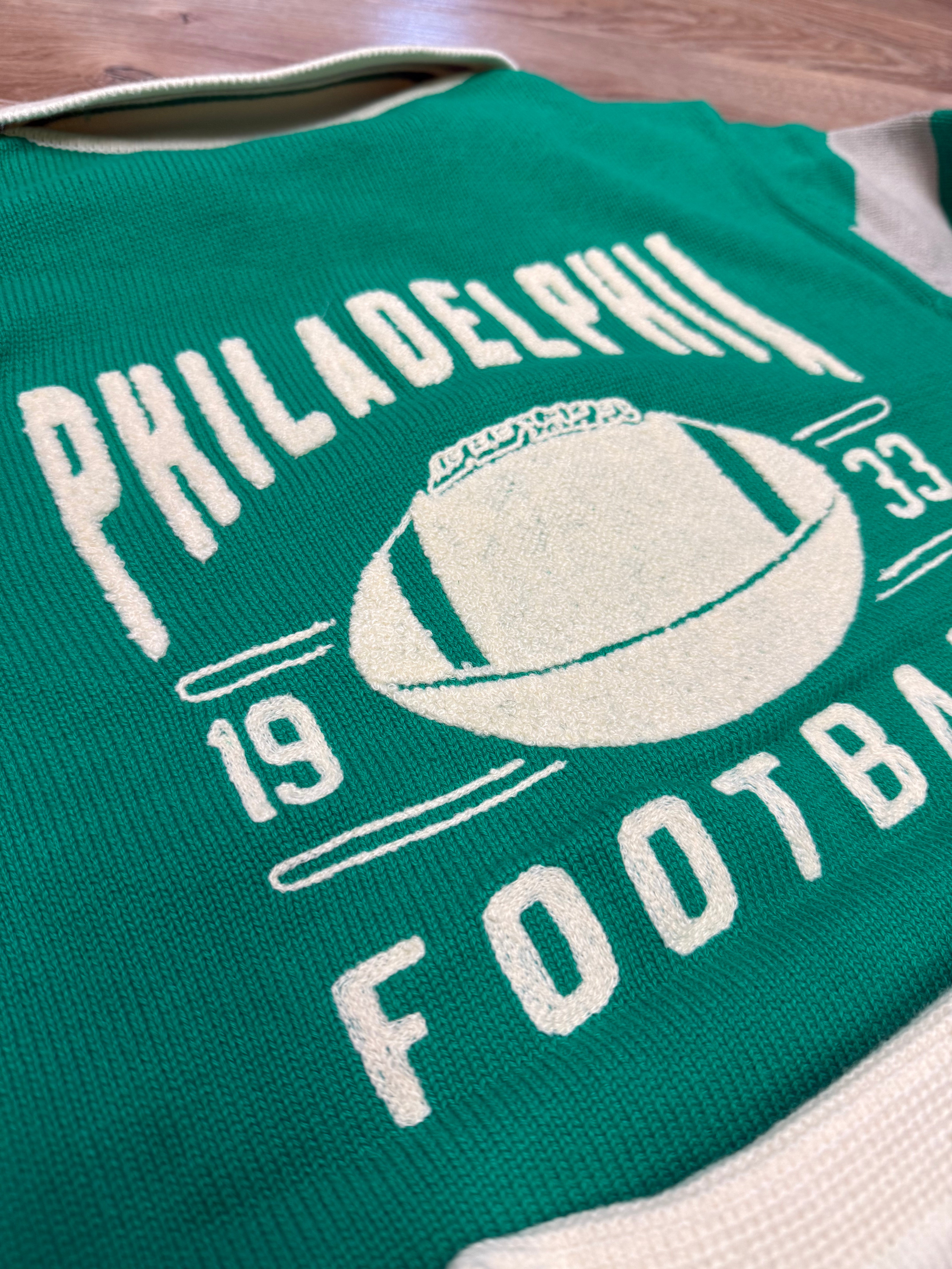 Ladies Philly Football Polo Sweater