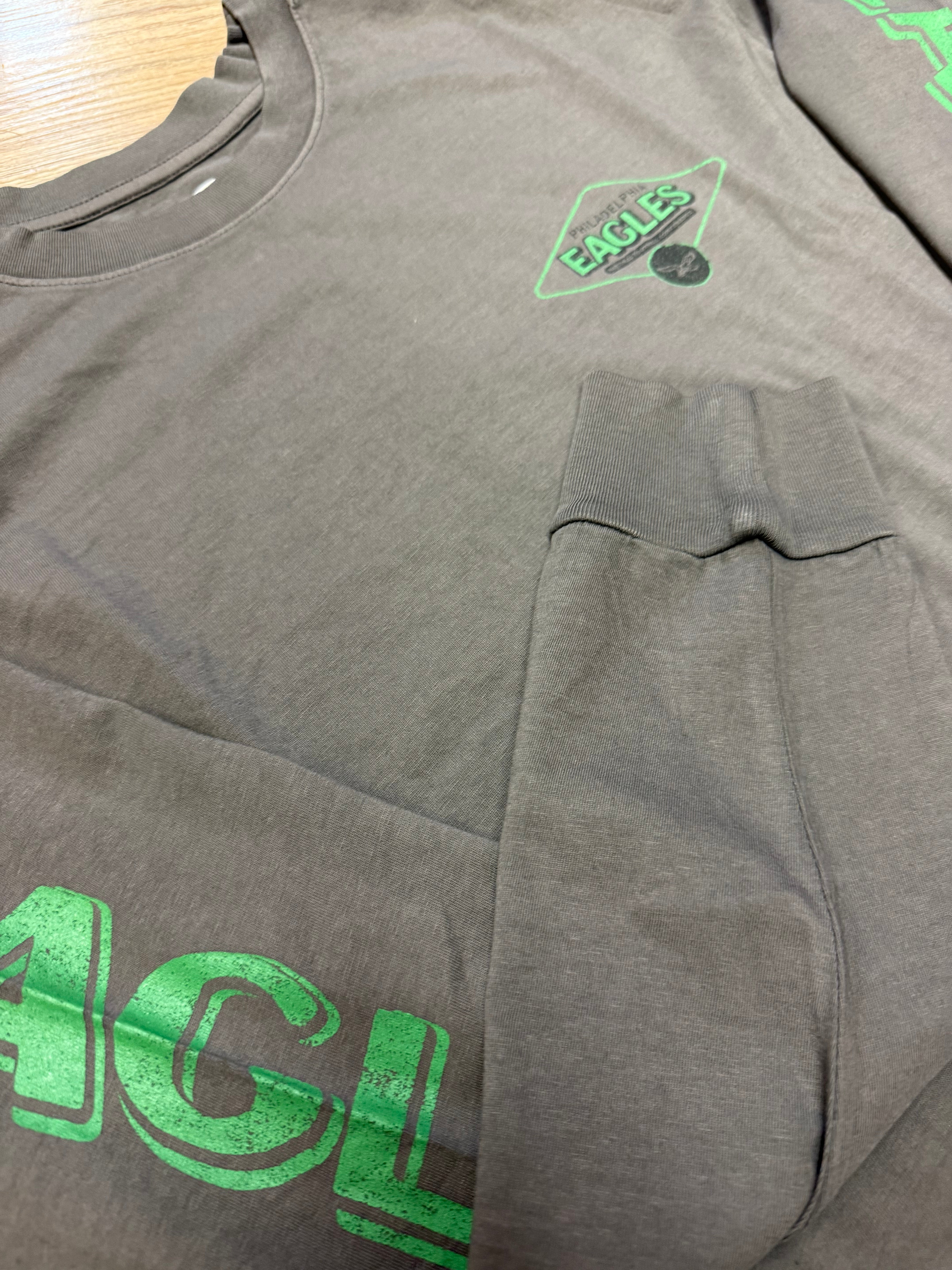 Eagles Throwback Cinder Cairn Ravine Foundation Long Sleeve Tee