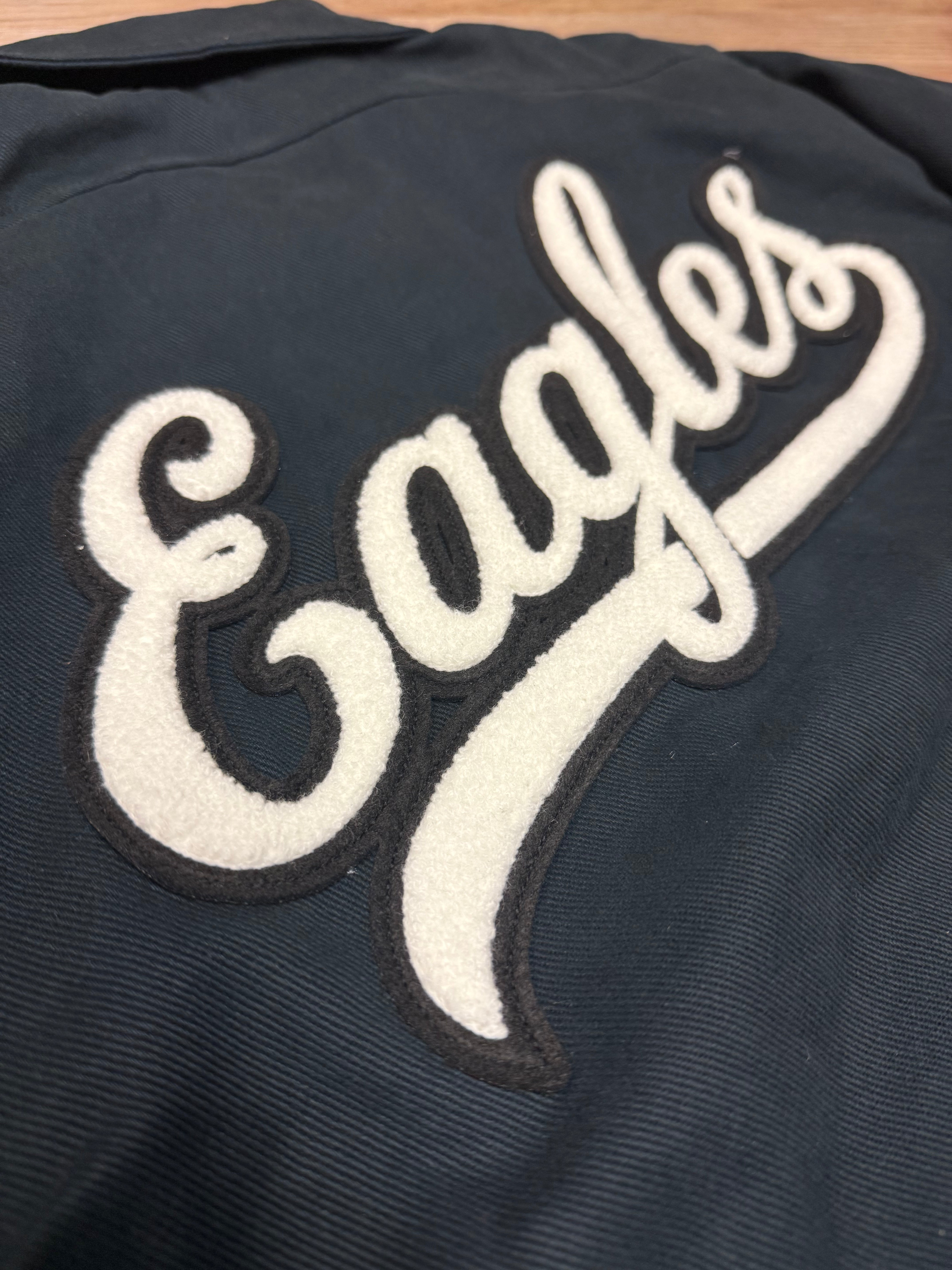 Eagles Throwback Full Zip Coaches Jacket