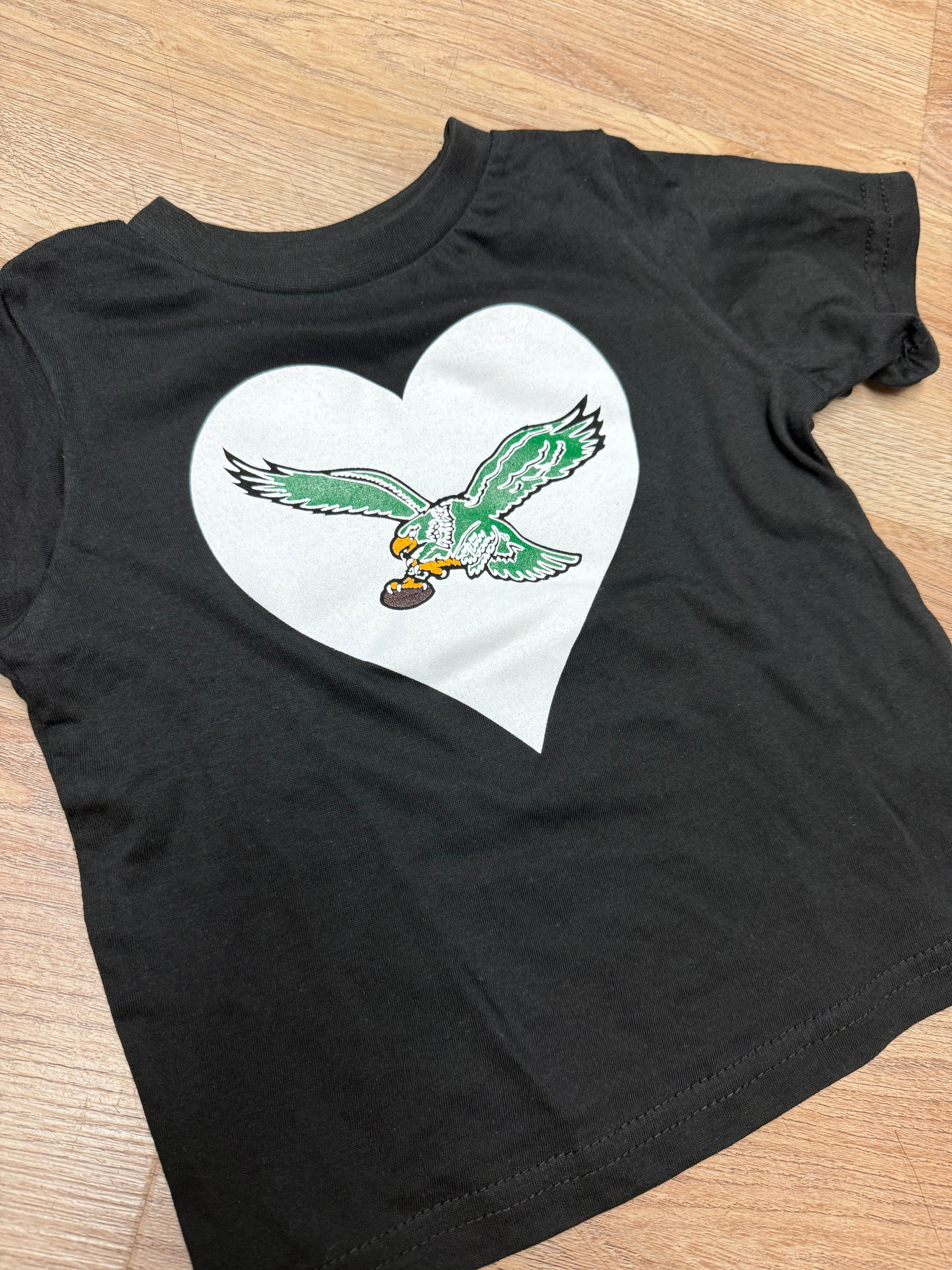 Baby Girls Eagles Heart Tee