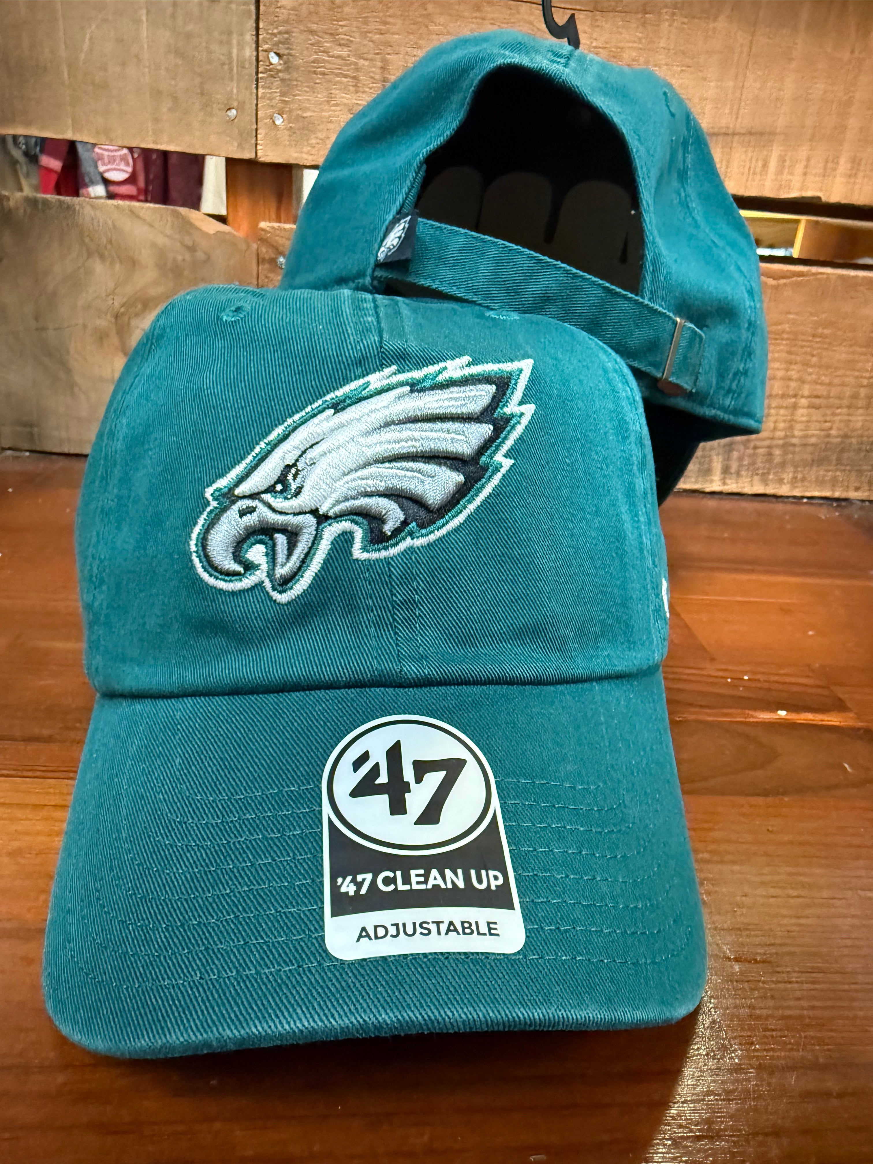 Eagles New Bird Midnight Green Cleanup Hat