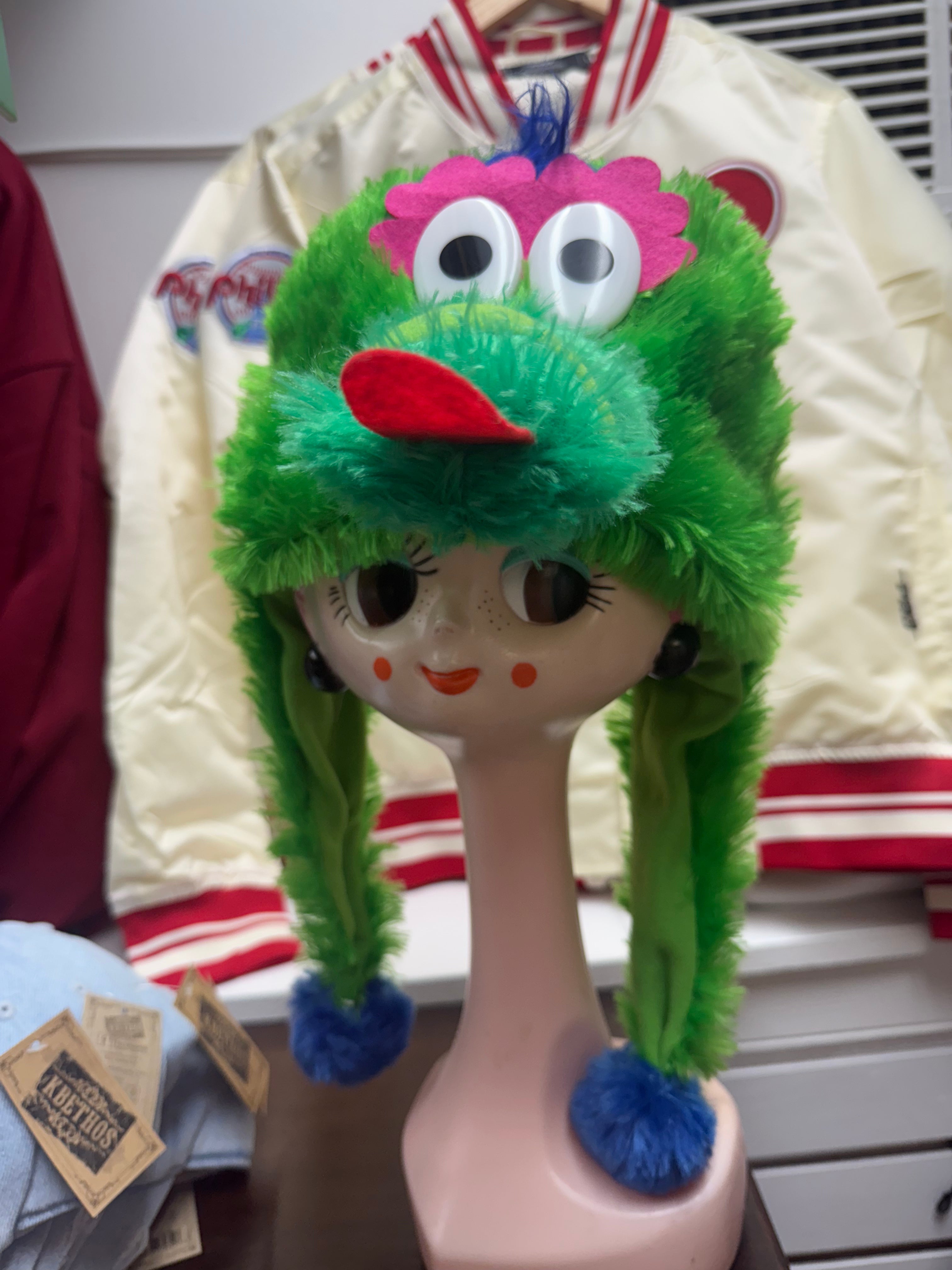 Phillie Phanatic Plush Dangle Hat