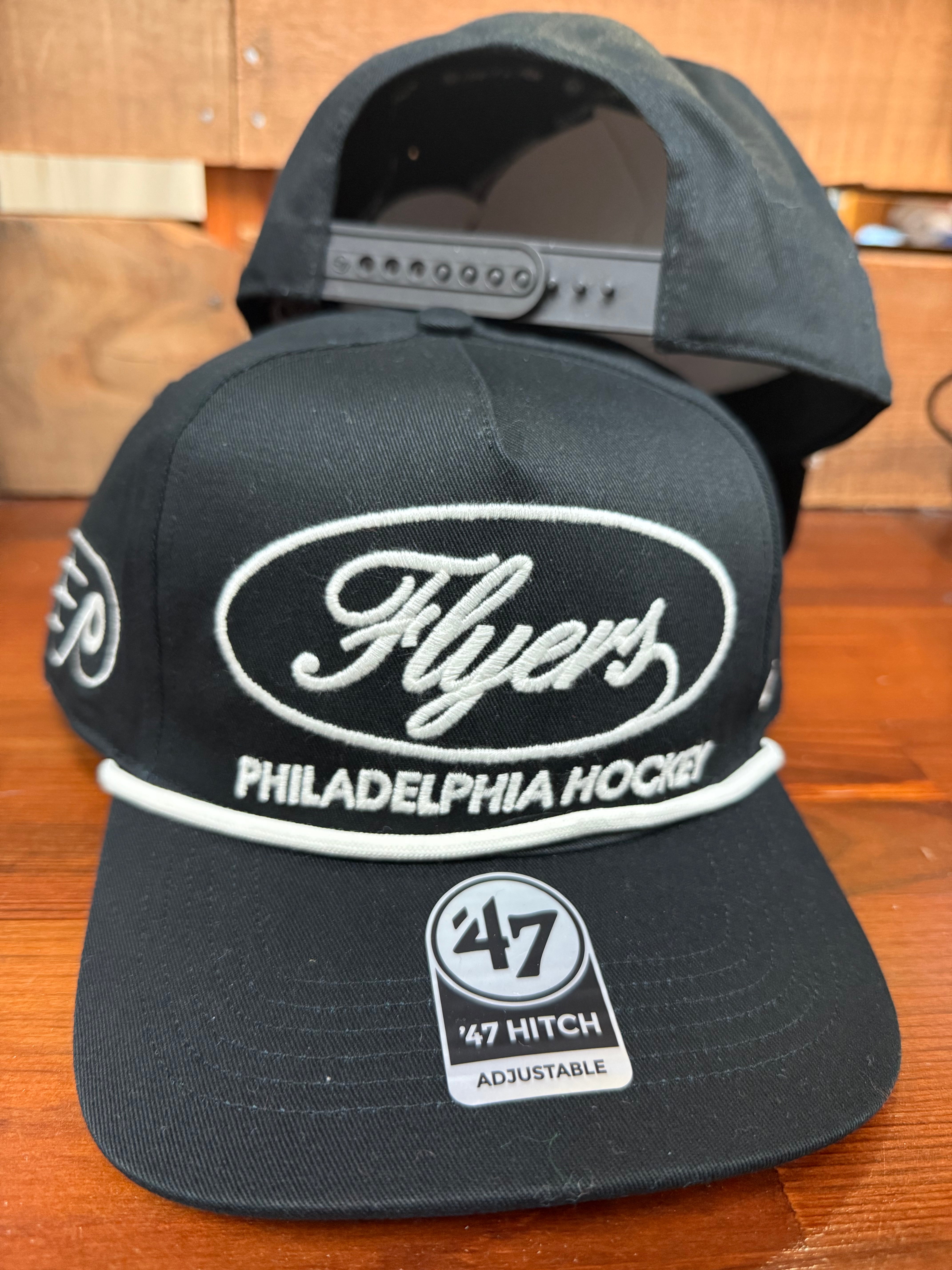Philadelphia Flyers Black Foundation Hitch Hat