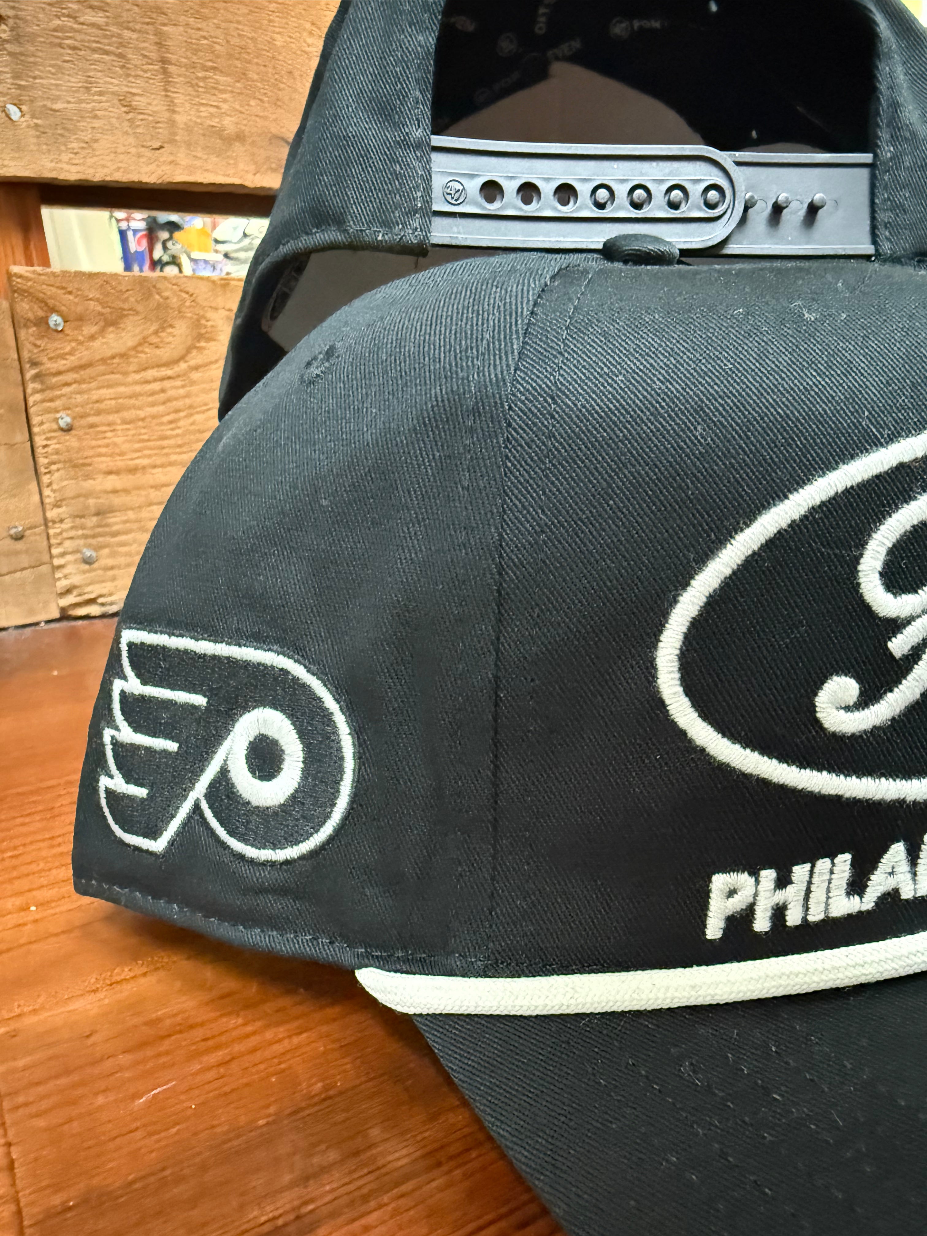 Philadelphia Flyers Black Foundation Hitch Hat