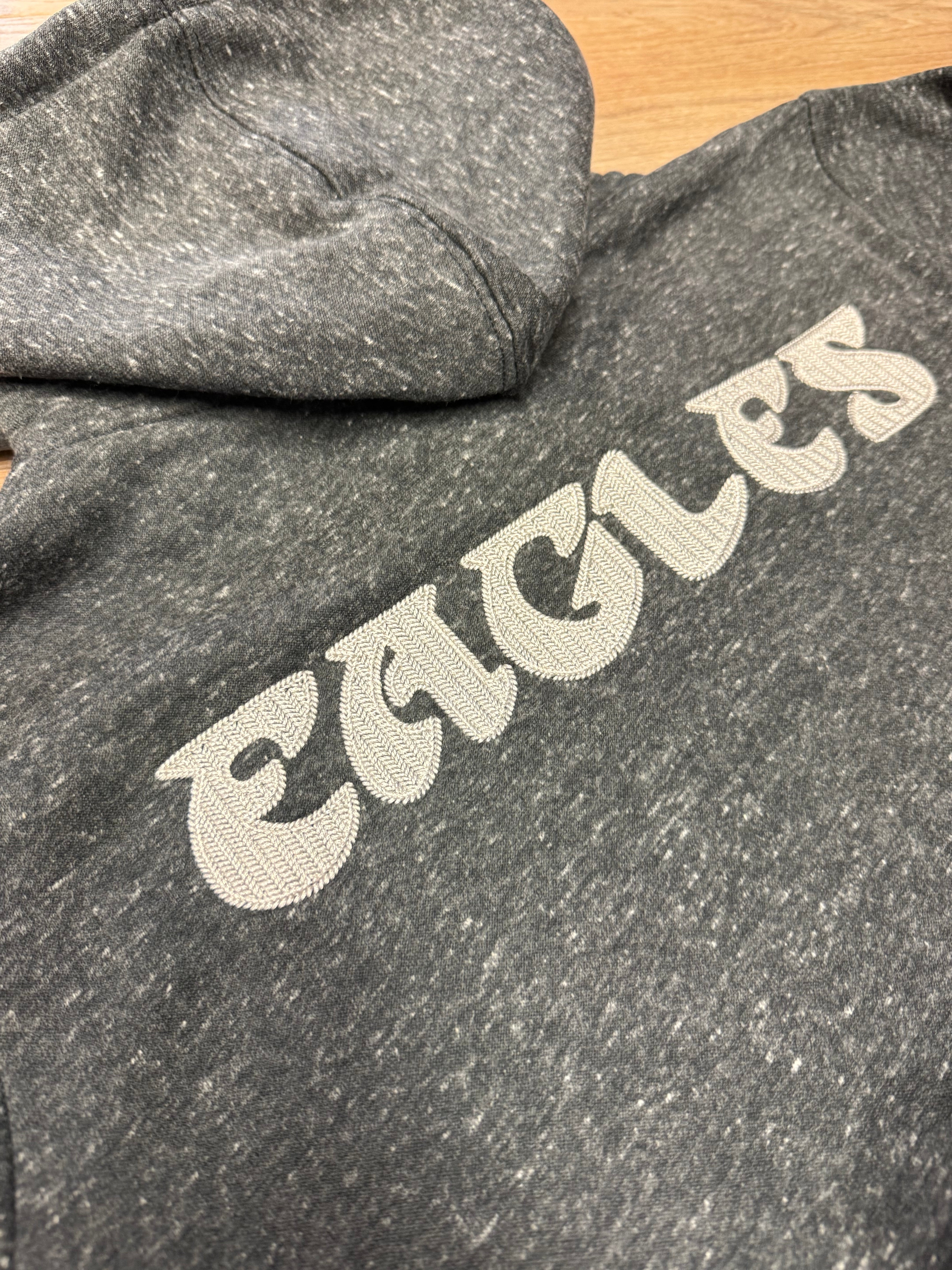 Ladies Eagles Full Zip Throwback Hoodie