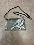 Clear stadium approved eagles bags