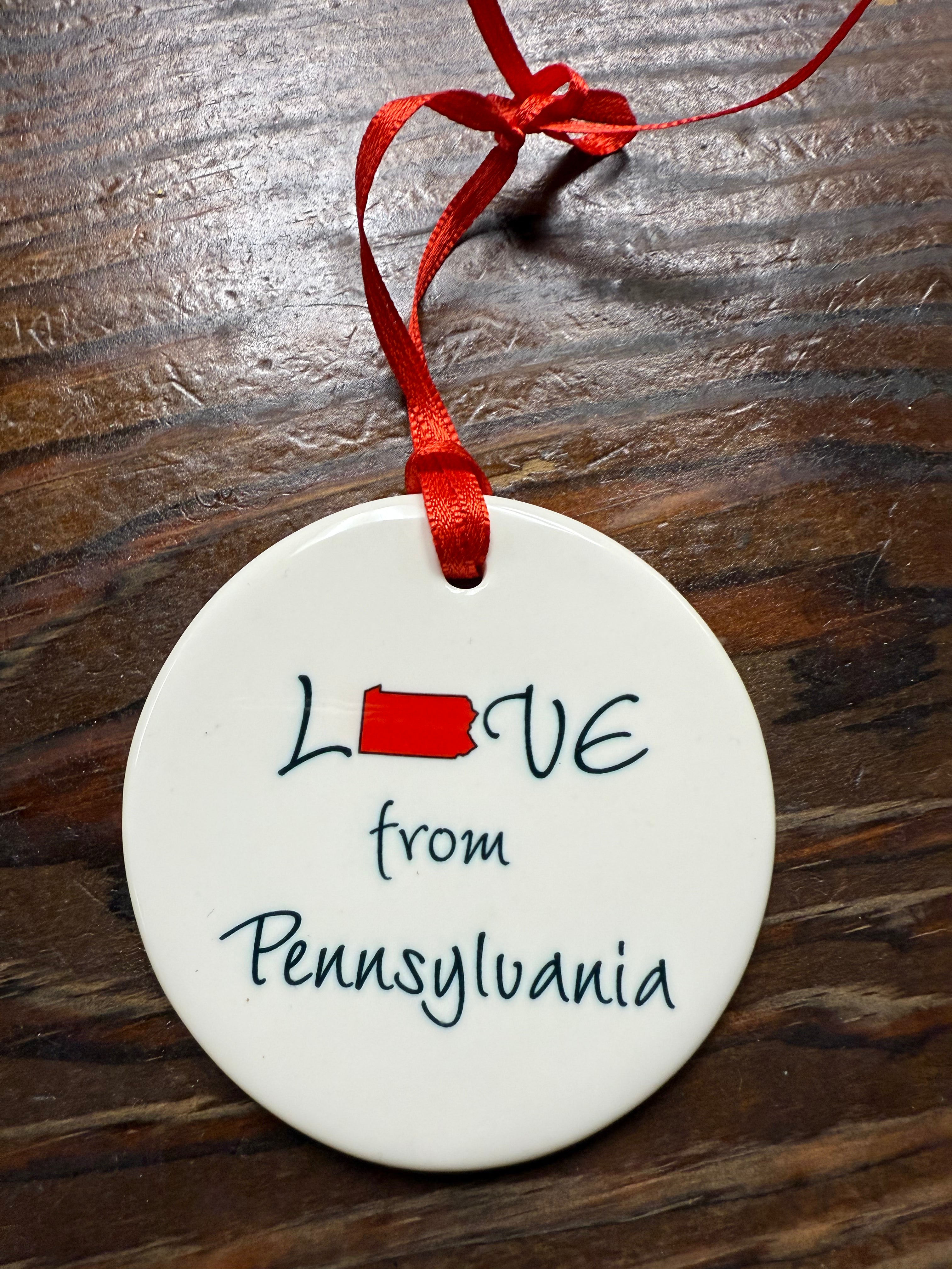 Holiday Ceramic Ornaments