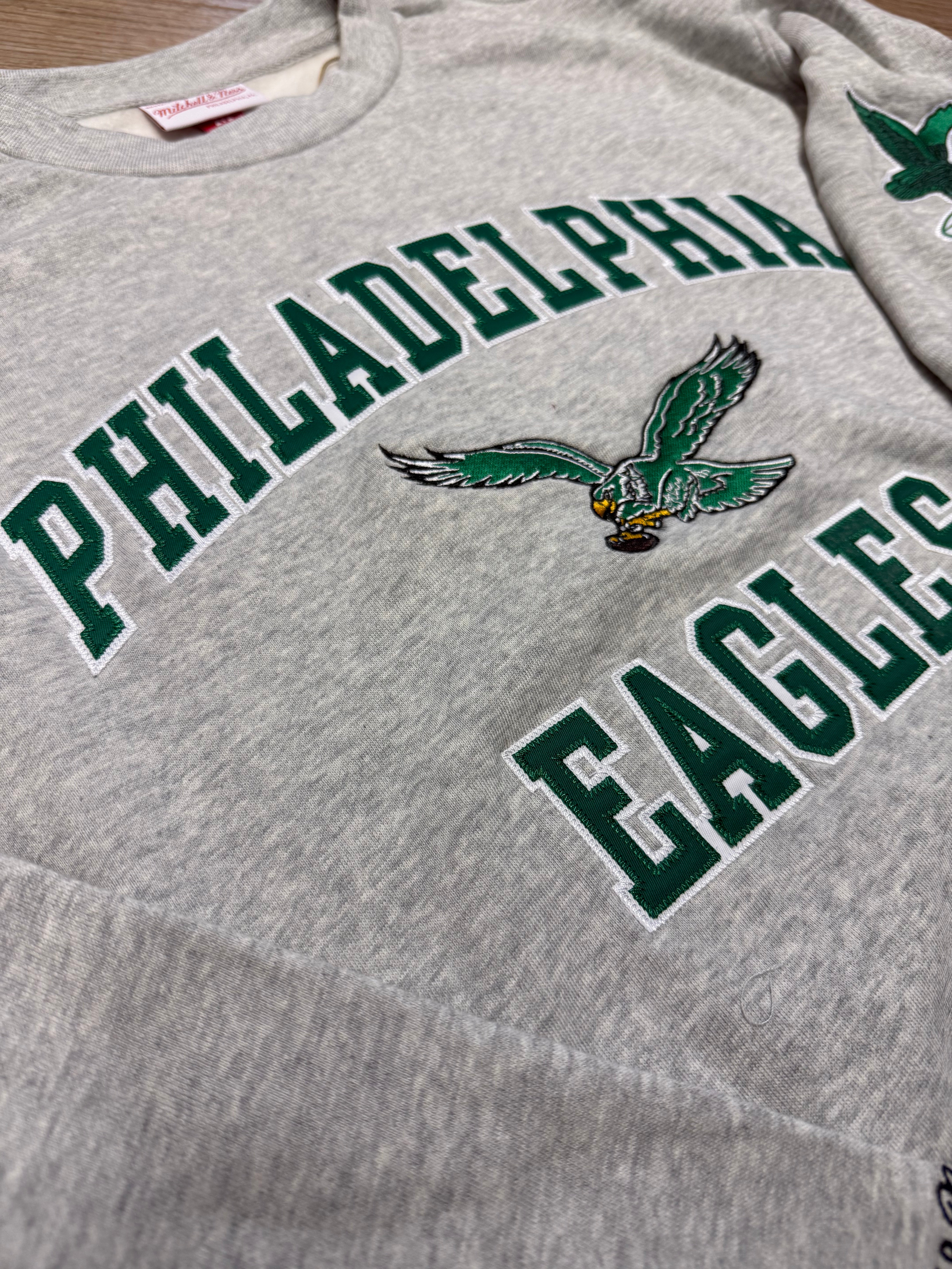 Philadelphia Eagles Team Celebration Crew Sweatshirt
