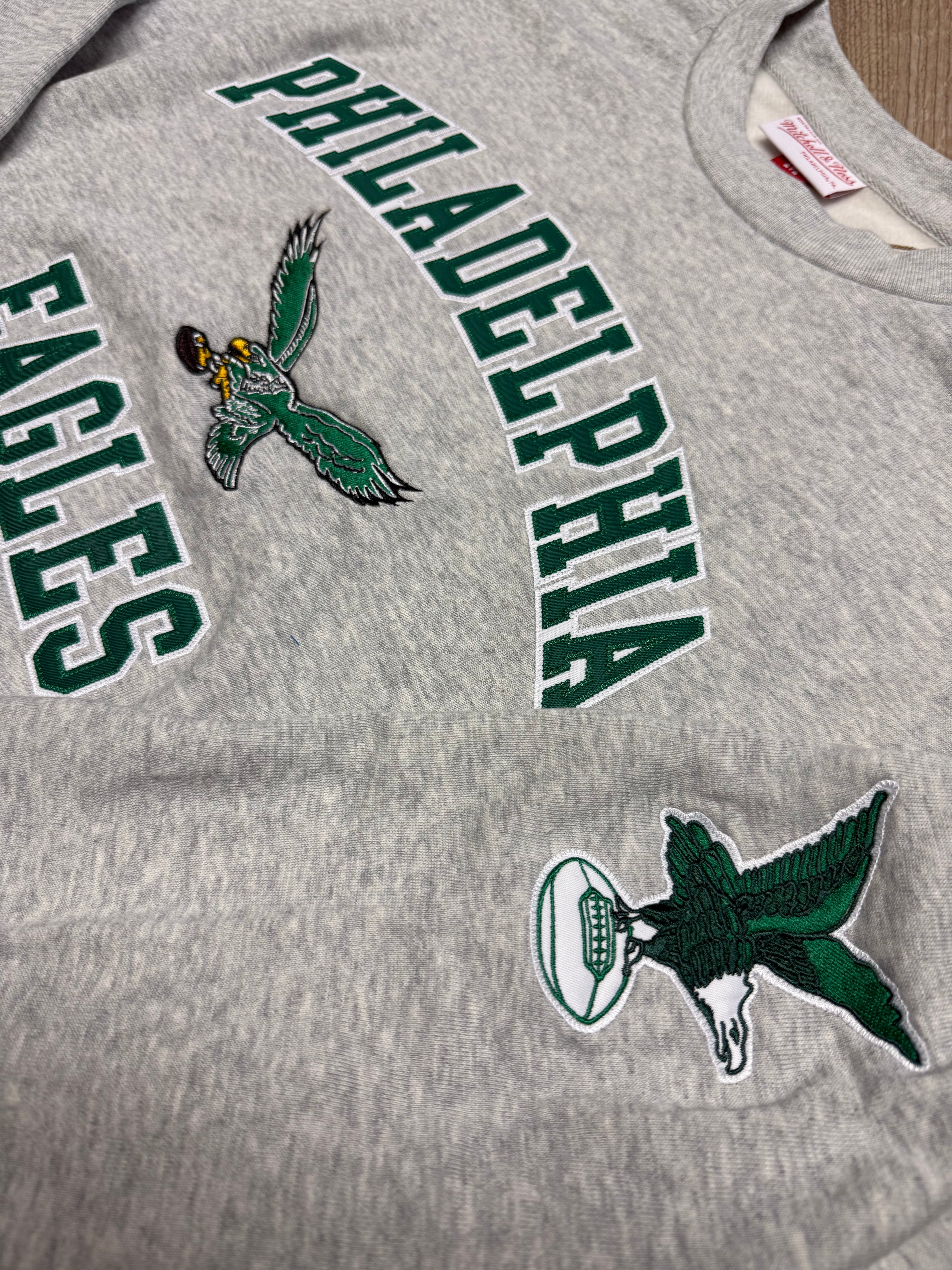 Philadelphia Eagles Team Celebration Crew Sweatshirt