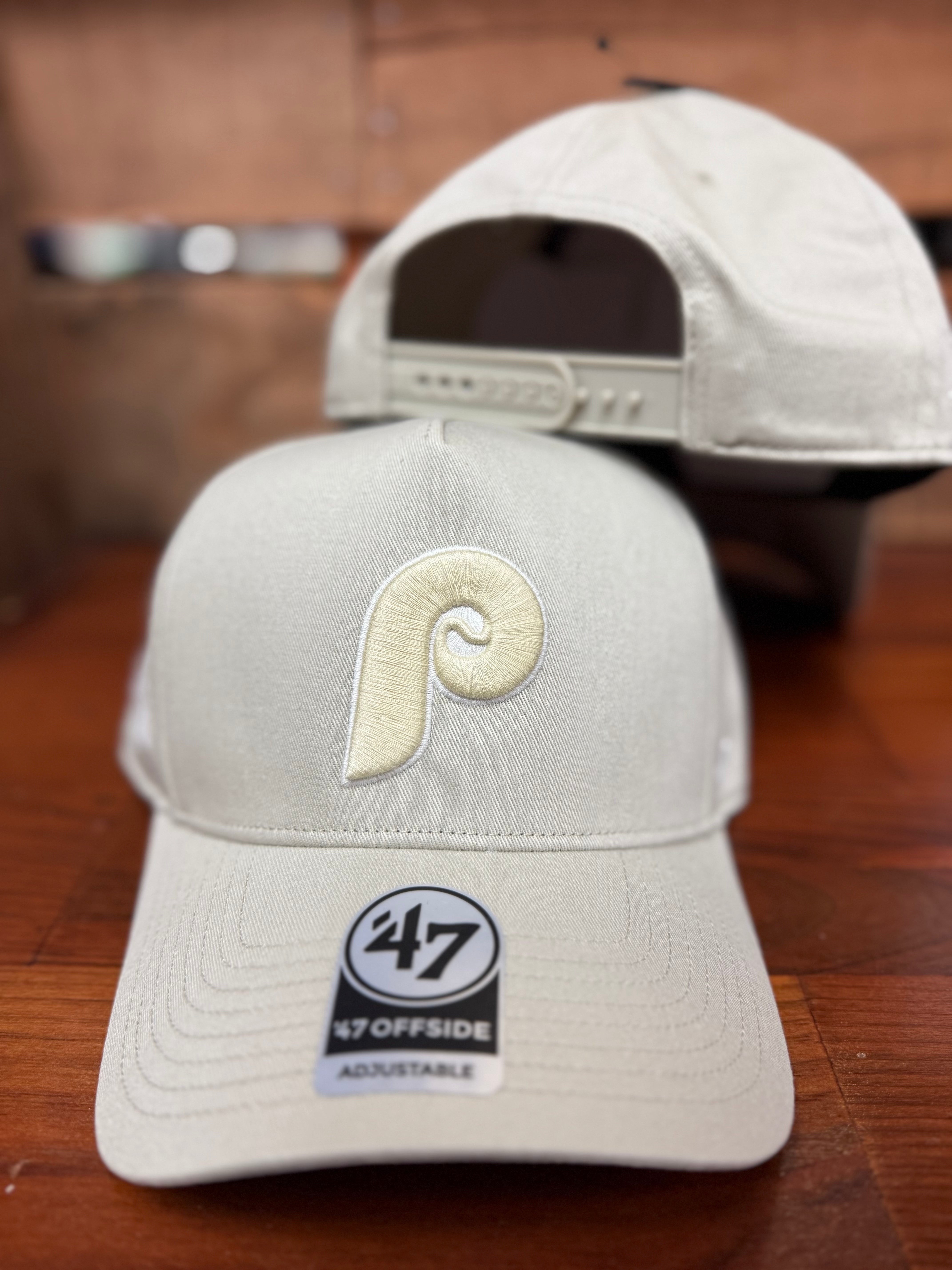 Phillies Throwback System Grey Foundation Offside SnapBack Hat