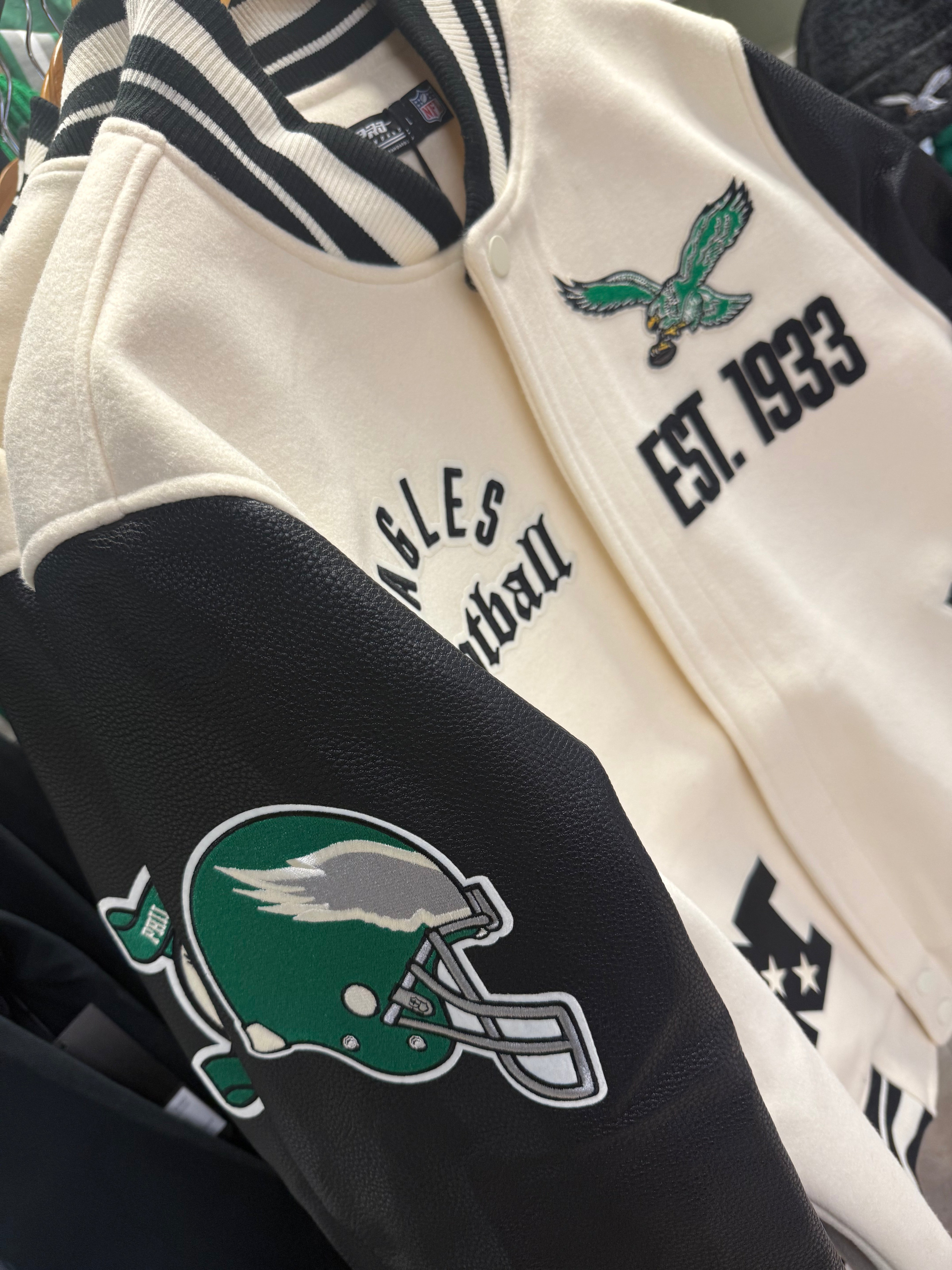 Eagles Throwback Modern Originals Varsity Jacket