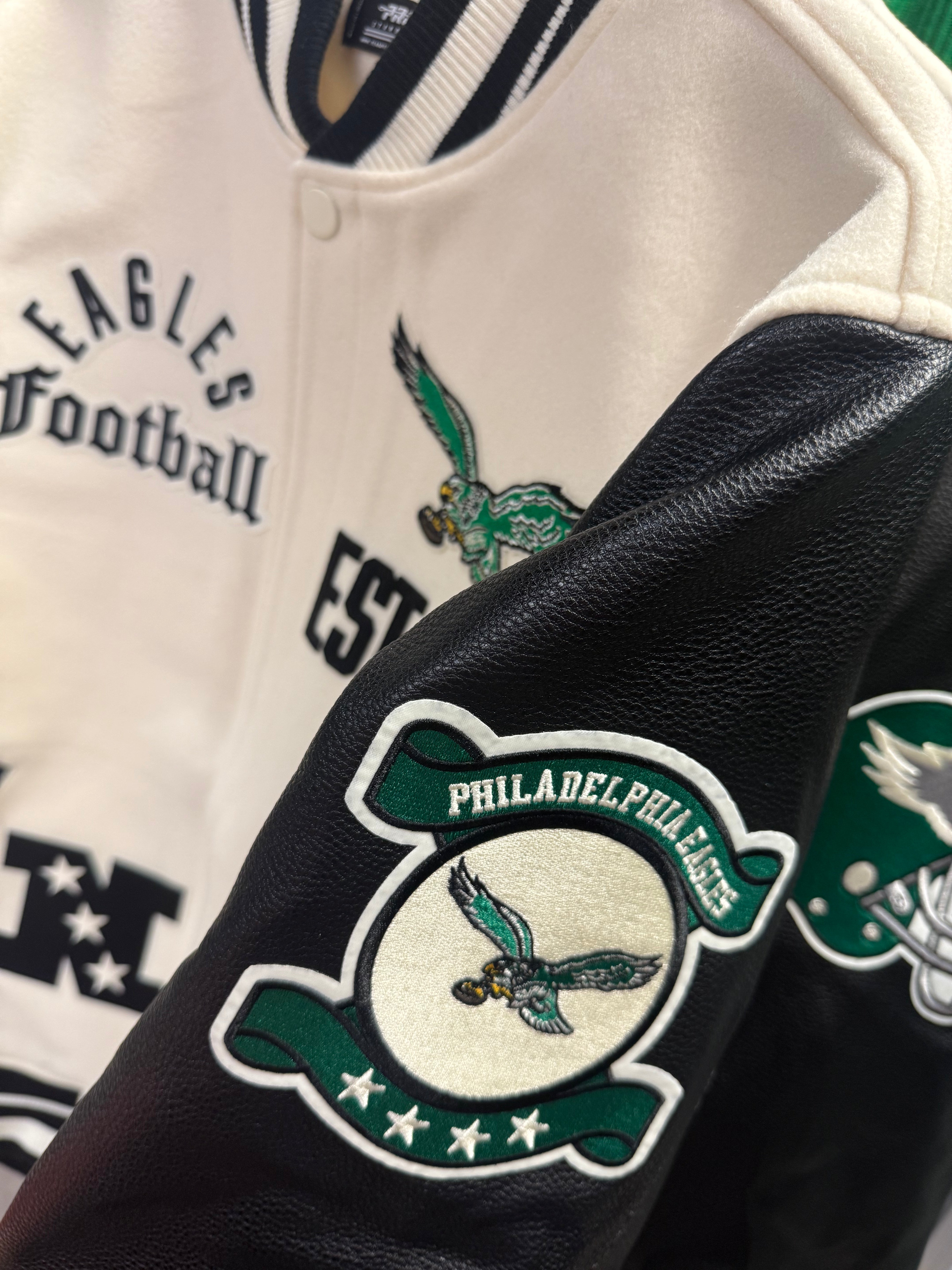 Eagles Throwback Modern Originals Varsity Jacket