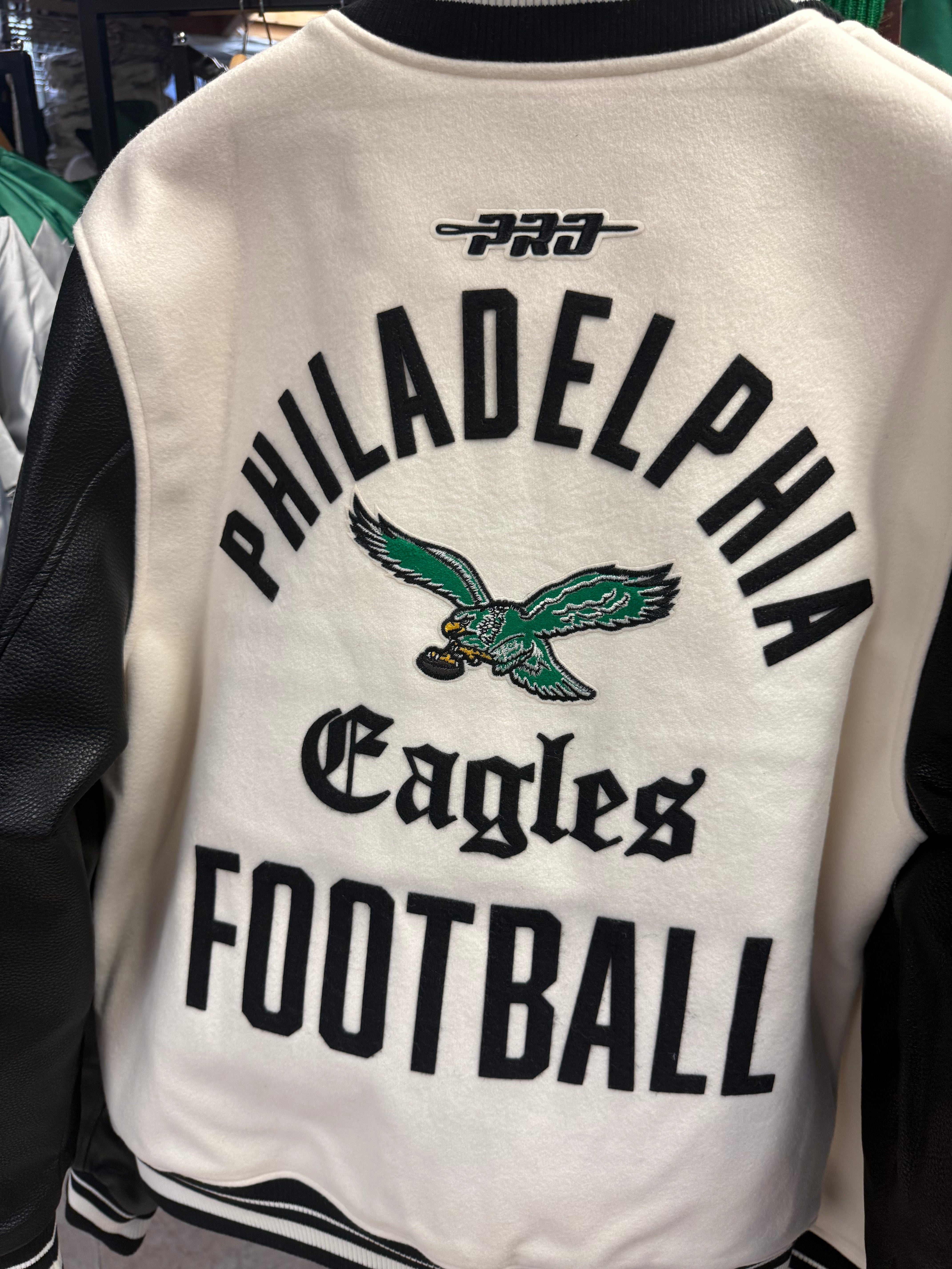 Eagles Throwback Modern Originals Varsity Jacket