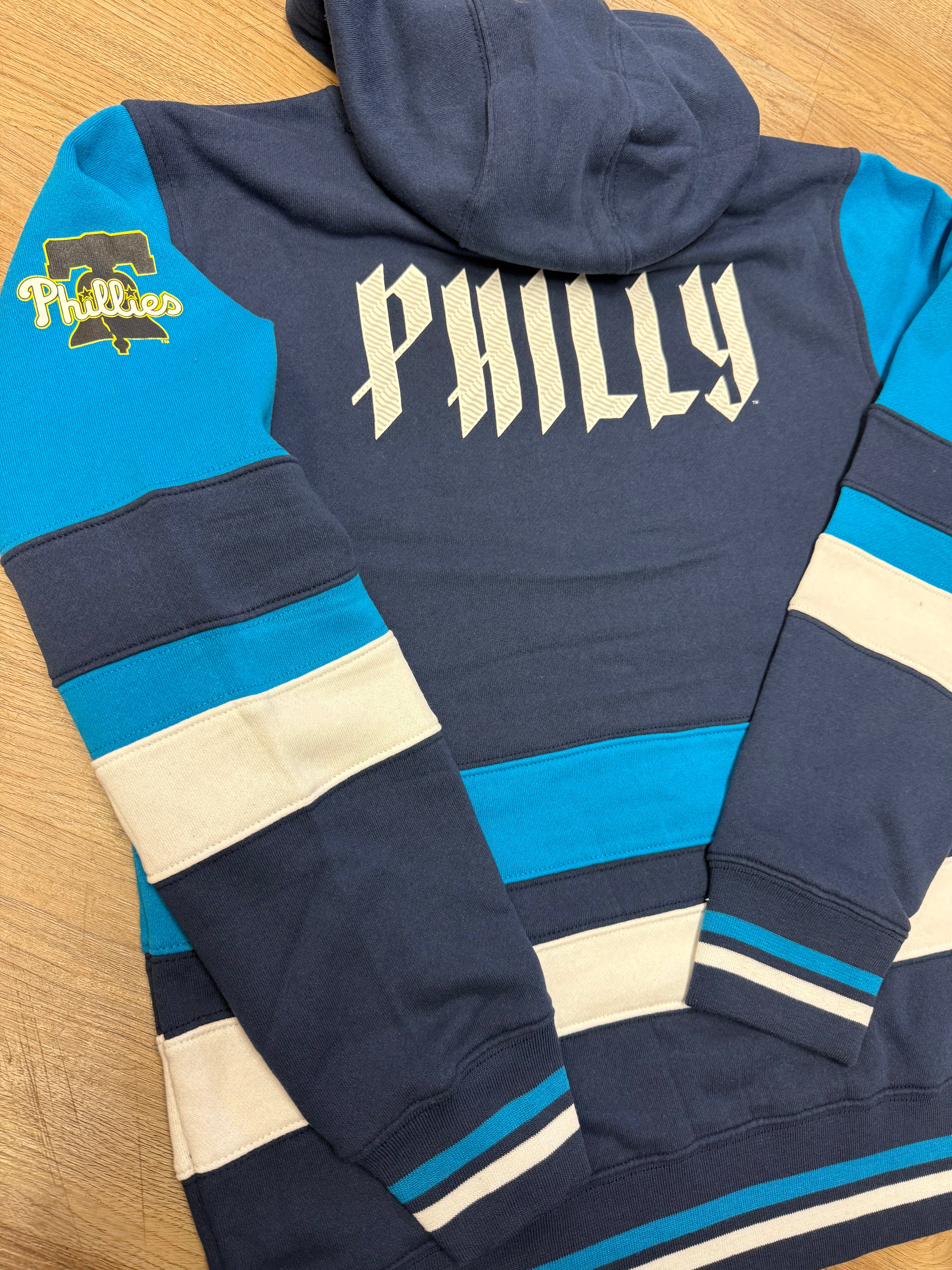 Little Kids Phillies City Connect Love Embroidered Hoodie